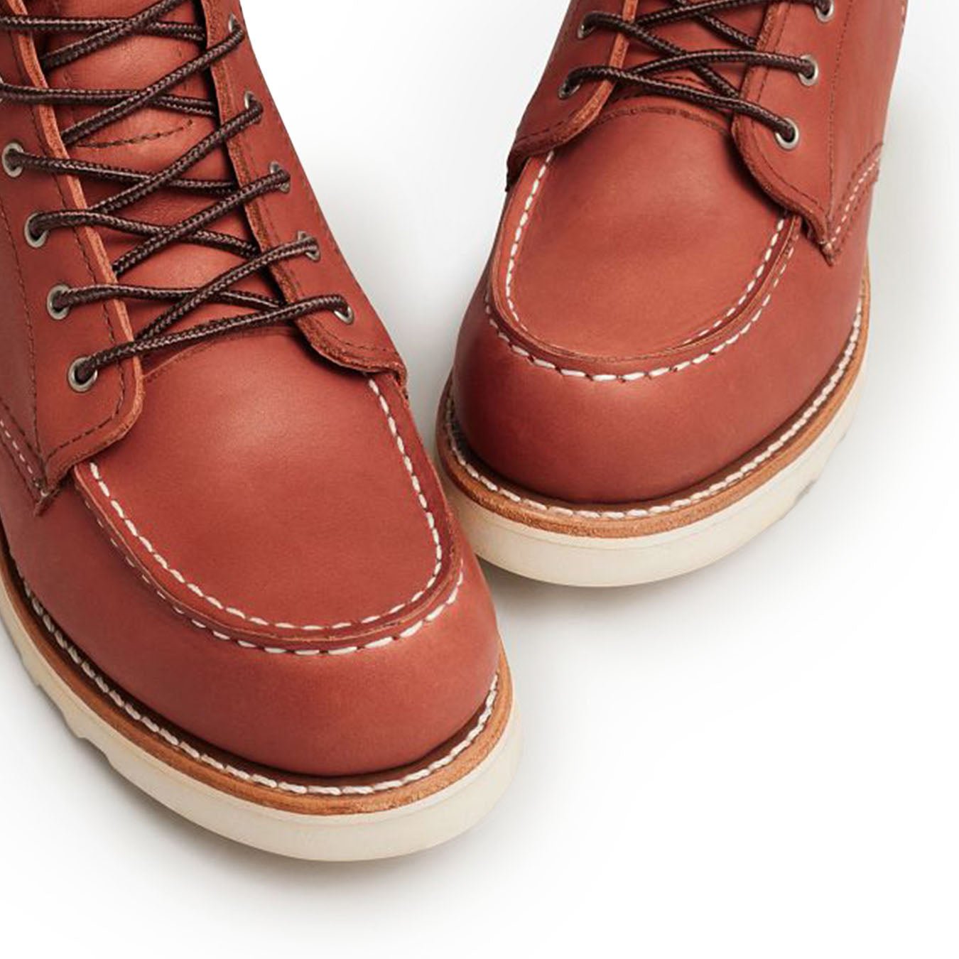 Red Wing Womens 6-Inch Classic Moc Auburn Legacy - pam pam