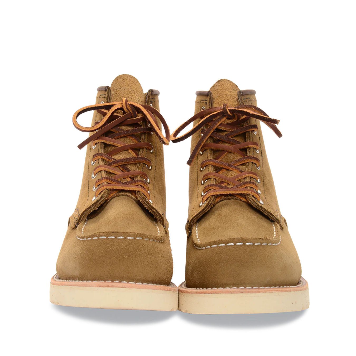 Red Wing Womens 6-Inch Classic Moc Olive Mohave - pam pam