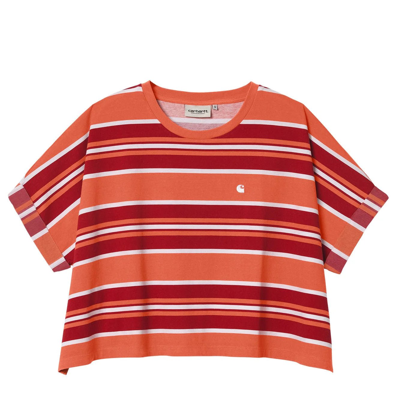 Carhartt WIP S/S Corfield T-Shirt Corfield Stripe / Elba - pam pam