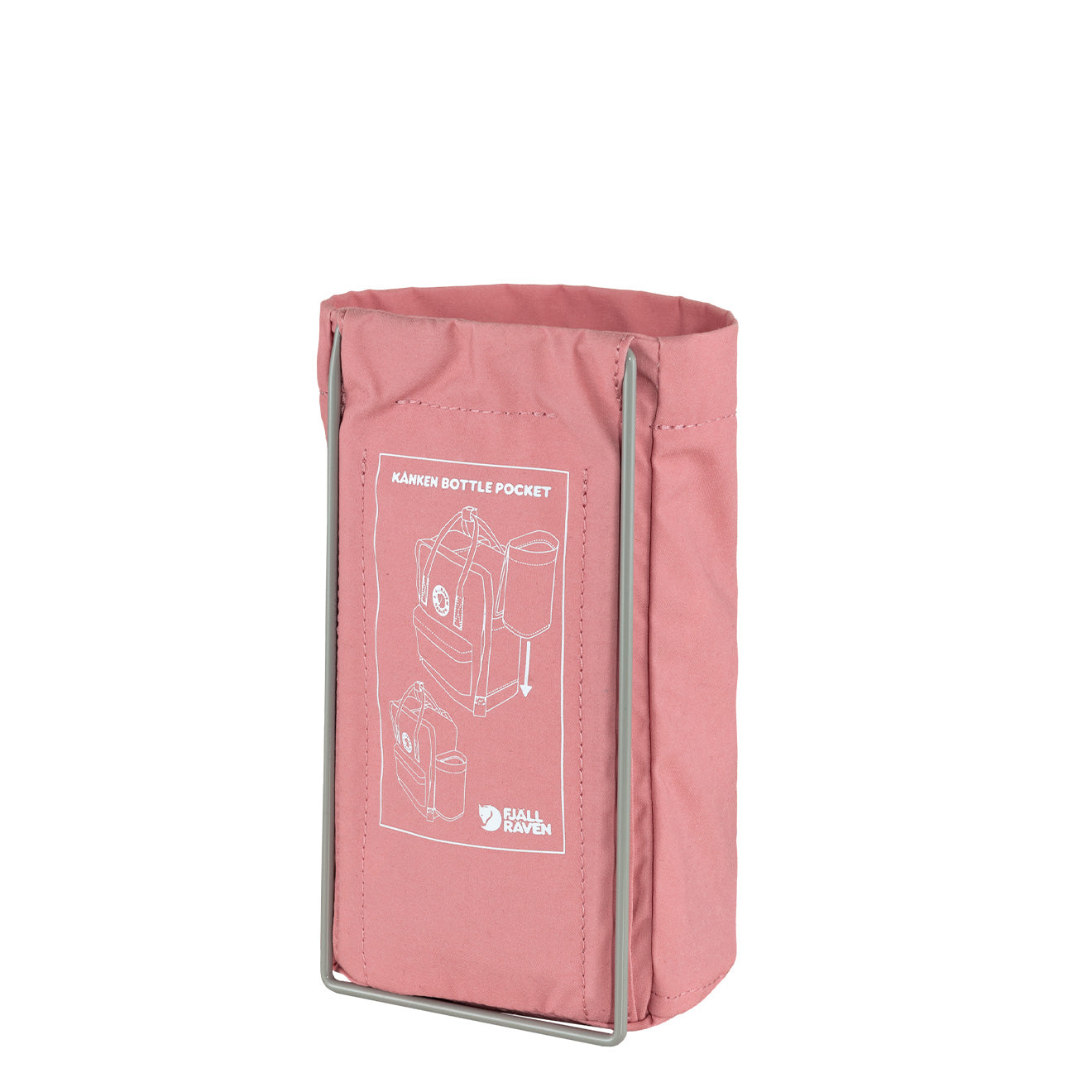 Fjallraven Kanken Bottle Pocket Pink - pam pam