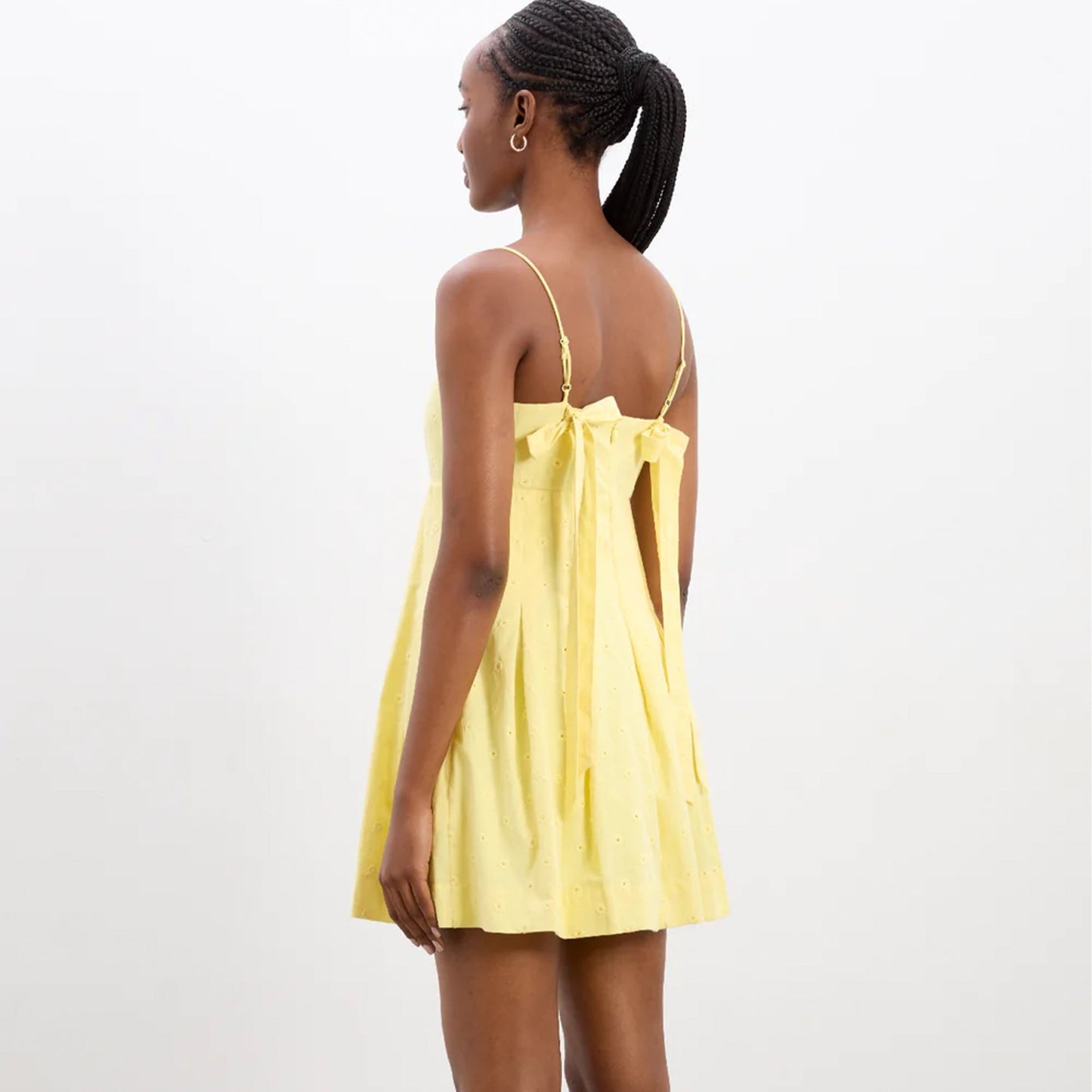 Damson Madder Iris Mini Dress Butter Broderie - pam pam