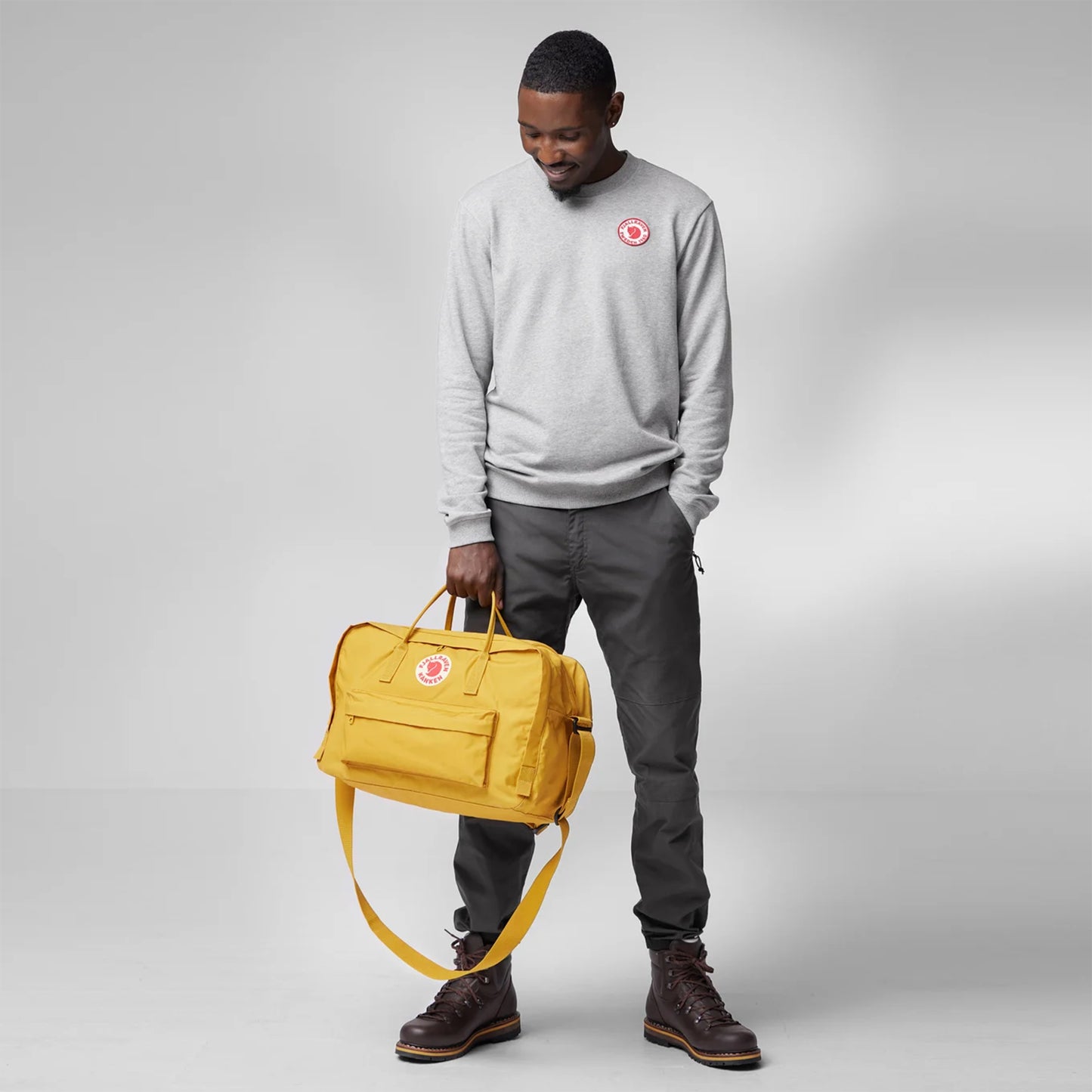 Fjallraven Kanken Weekender Bag Ochre - pam pam