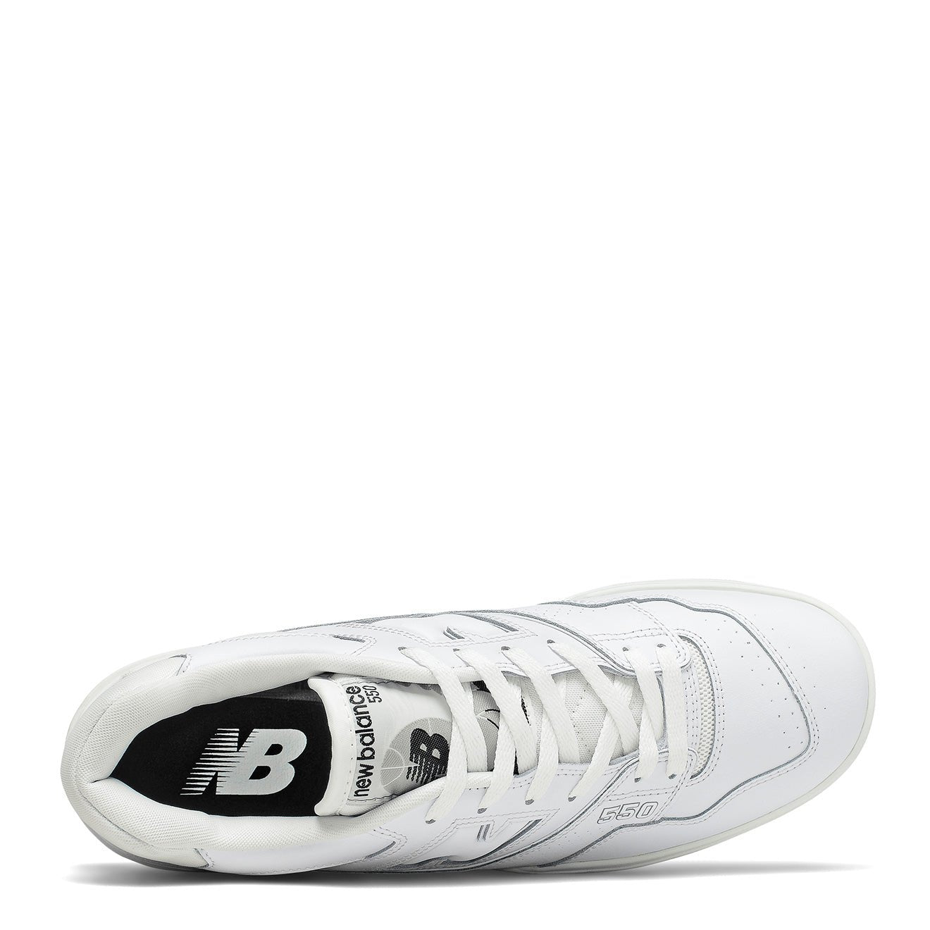 New Balance 550 Trainers White / White - pam pam