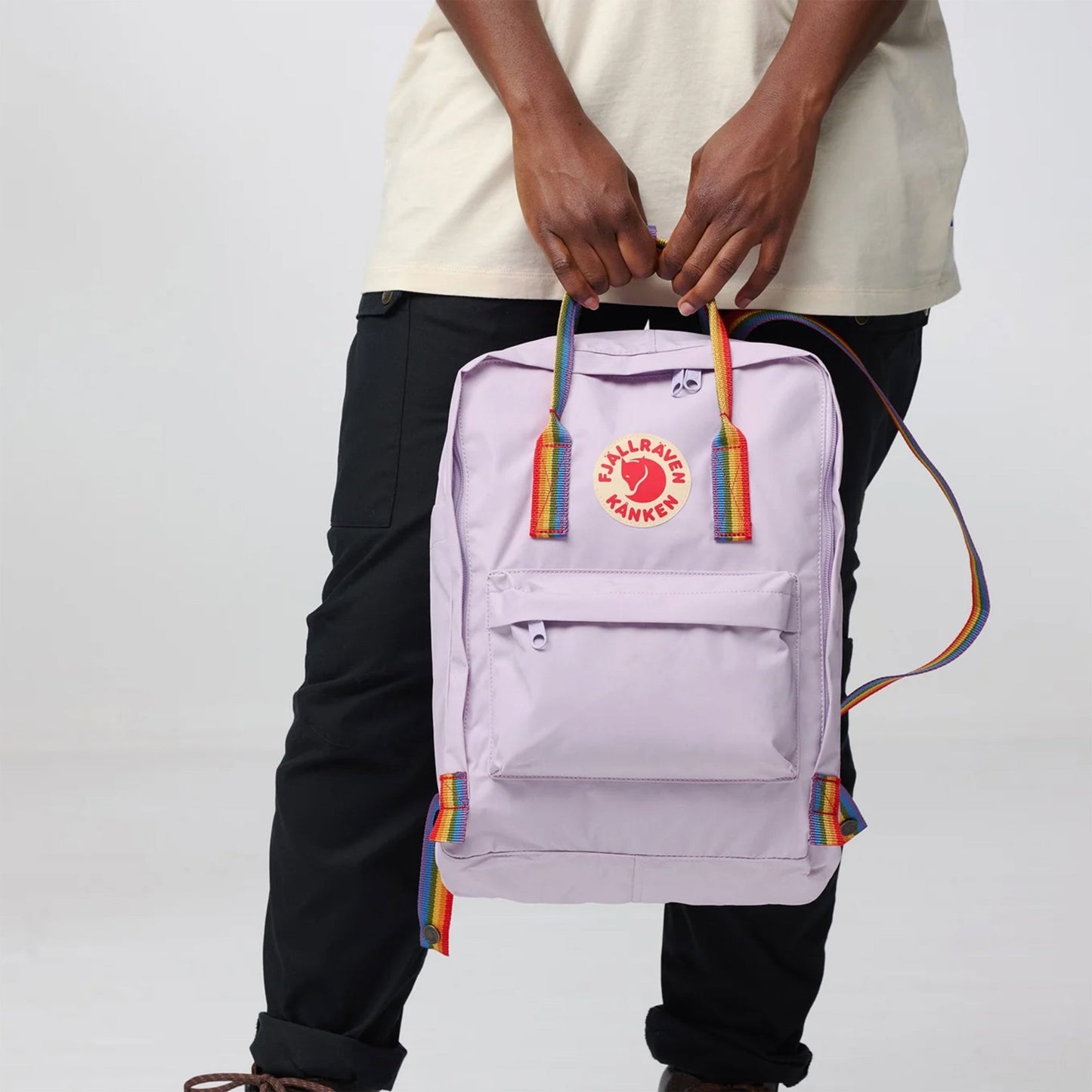 Fjallraven Kanken Classic Backpack Cobalt Blue / Rainbow - pam pam