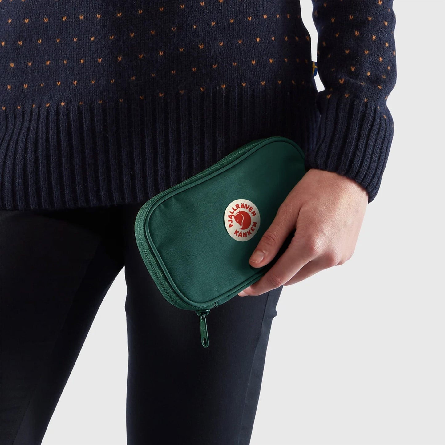 Fjallraven Kanken Travel Wallet Ox Red - pam pam