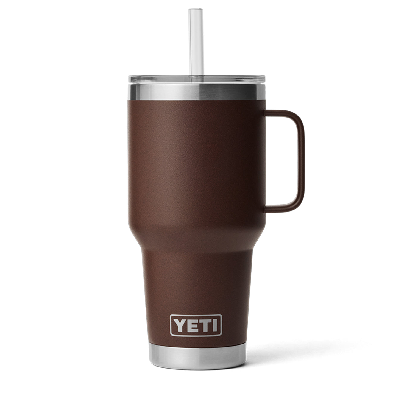 YETI Rambler 35oz Straw Mug Wetlands Brown