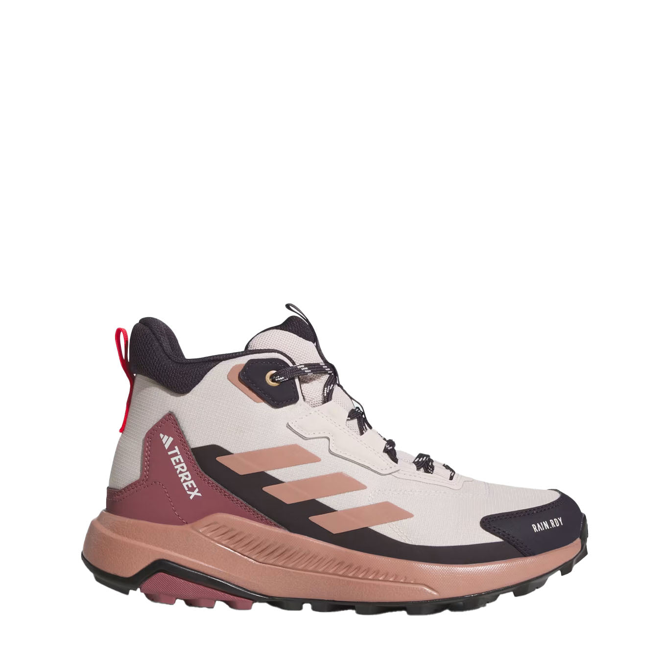 Adidas Terrex Womens Terrex Anylander Hiking boots Mid R.Rdy Purple / Red - pam pam