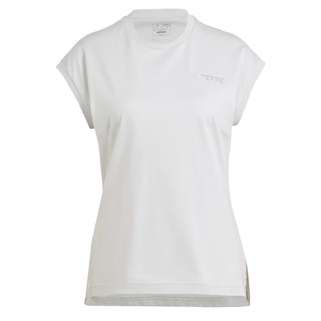 Adidas Terrex Womens Xploric Logo Short Sleeve T-Shirt Grey One - pam pam