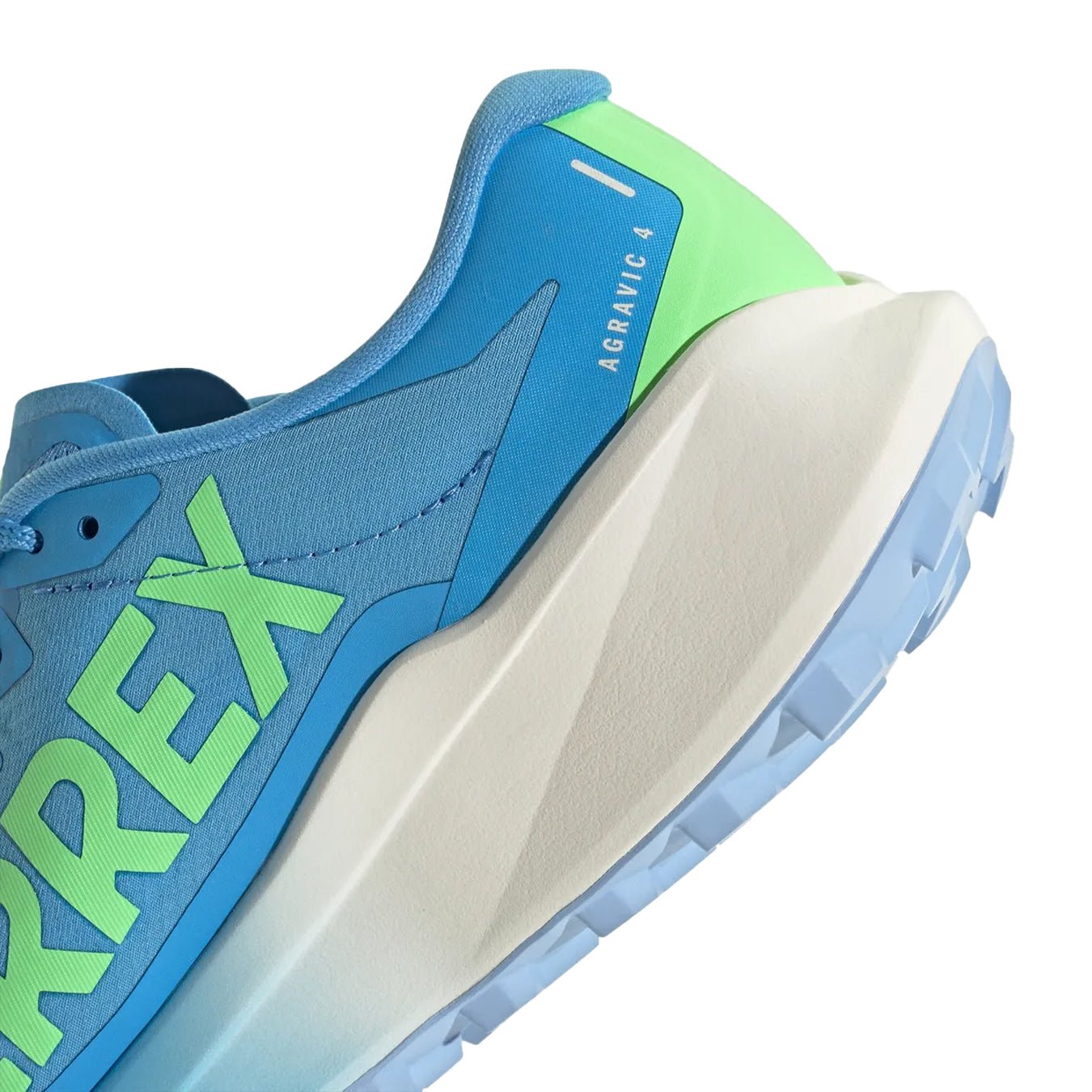 Adidas Terrex Womens Agravic 4 Trainers Blue Burst / Off White / Lime Burst - pam pam