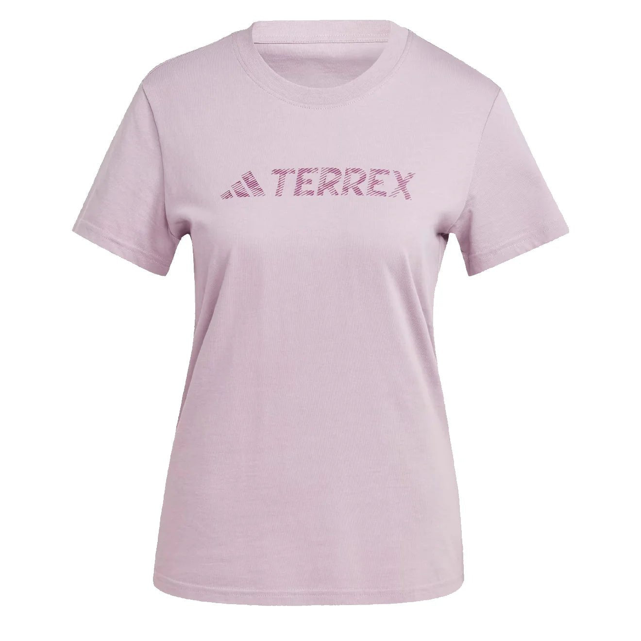 Adidas Terrex Womens Classic Logo T-Shirt Preloved Fig - pam pam