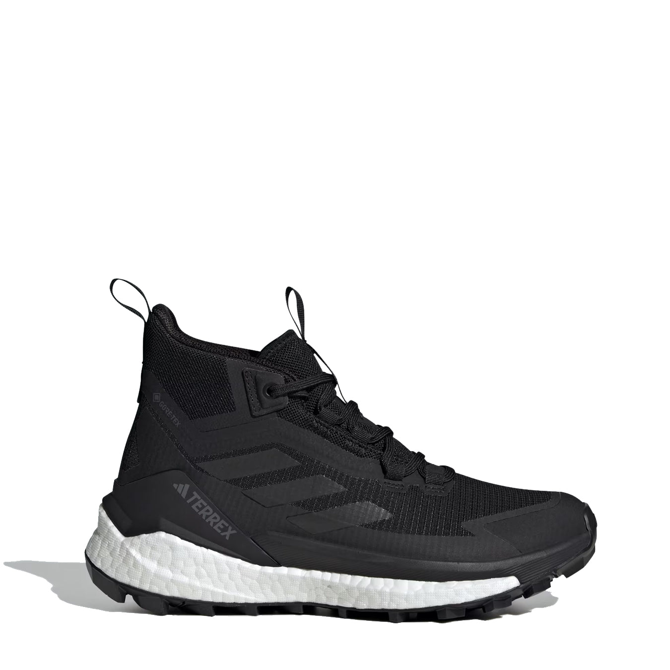 Adidas Terrex Womens Free Hiker 2 Gore-Tex Hiking Shoes Core Black / Core Black / Cloud White - pam pam