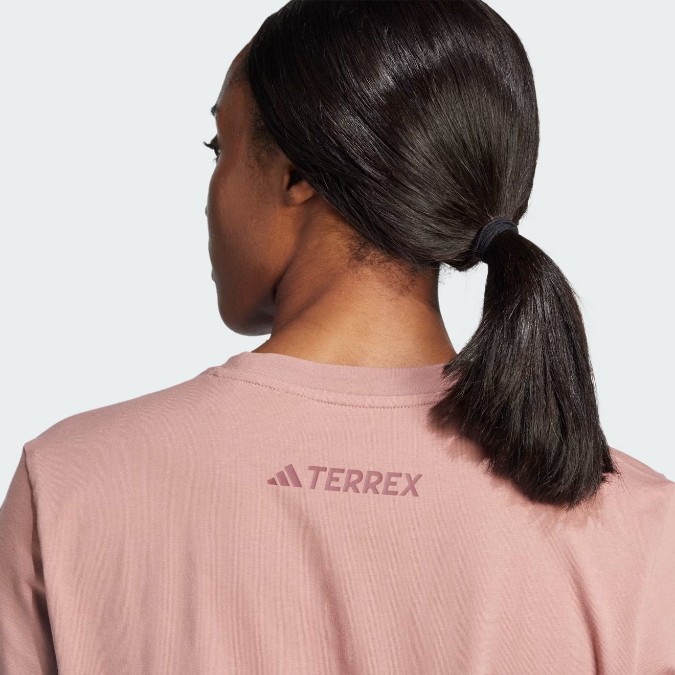 Adidas Terrex Womens Graphic T-Shirt Warm Clay - pam pam