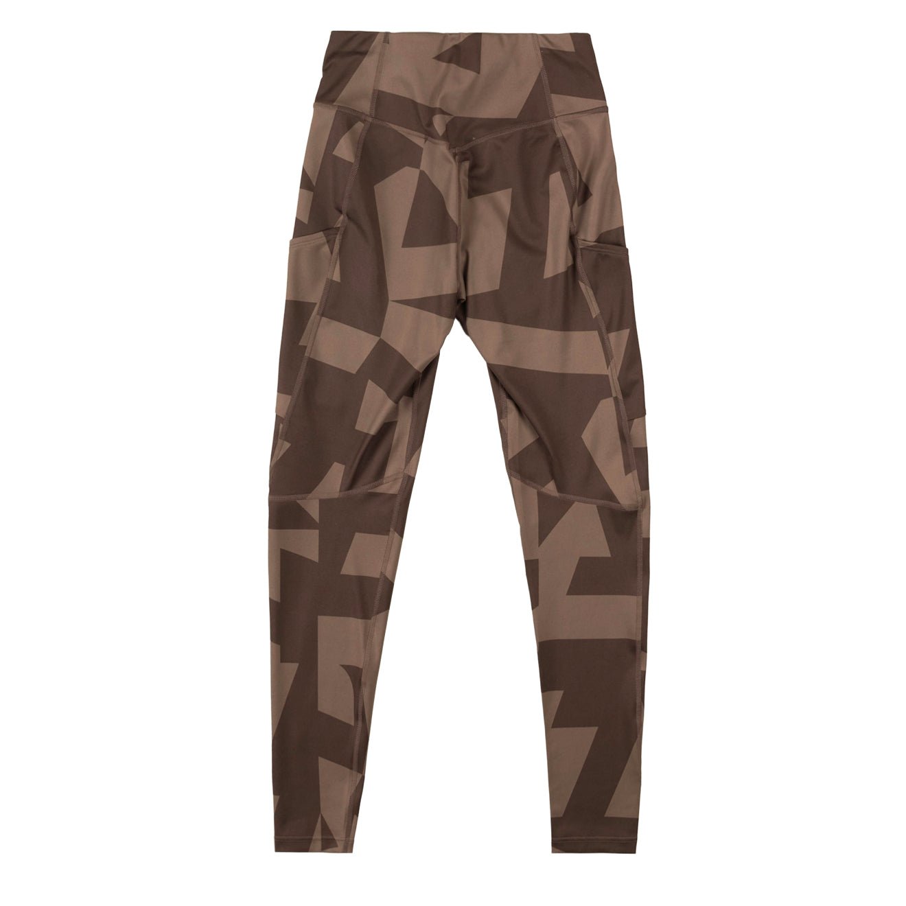 Adidas Terrex Womens MT Tights Aop Trace Brown / Earth Strata - pam pam