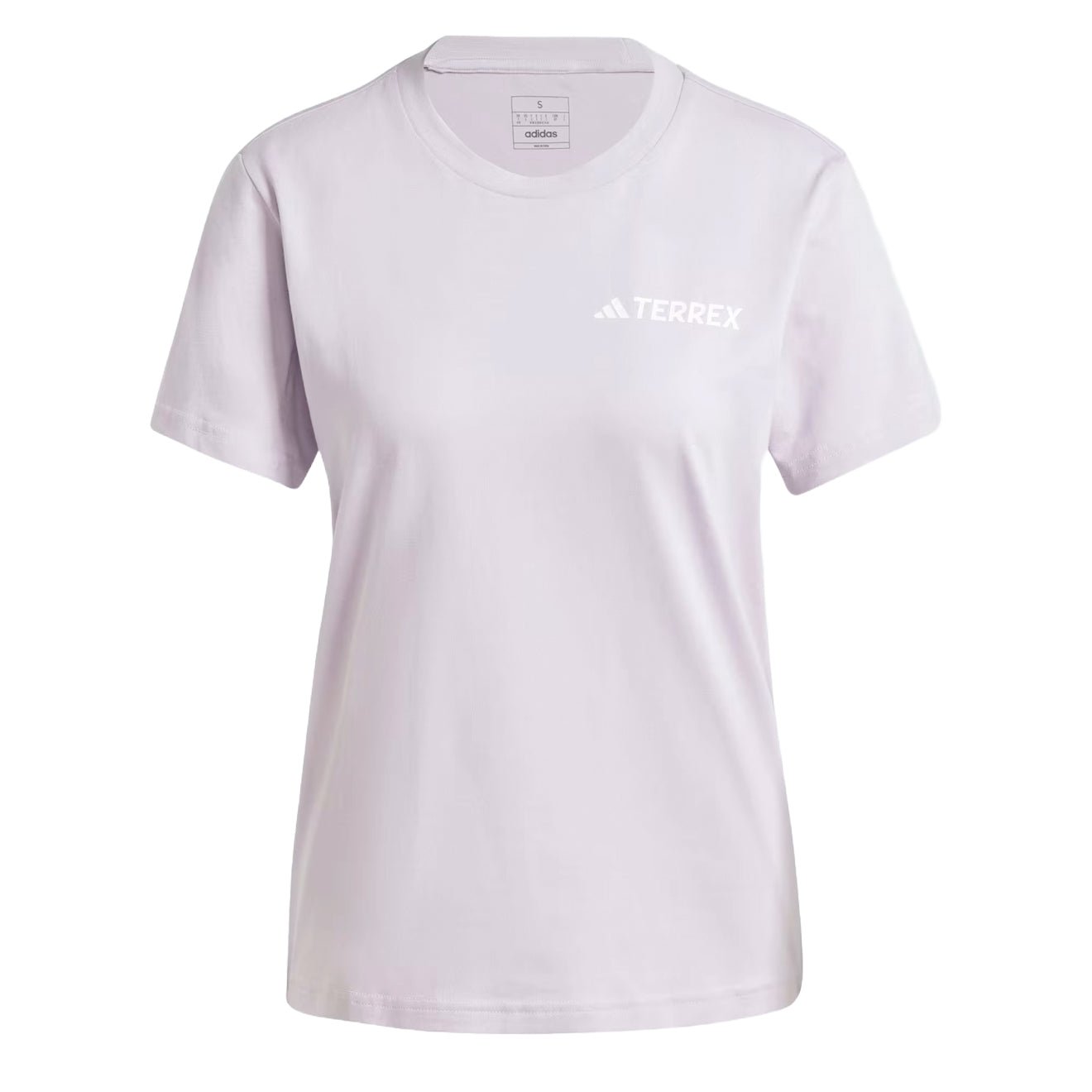 Adidas Terrex Womens Mountain Graphic T-Shirt Silver Dawn - pam pam
