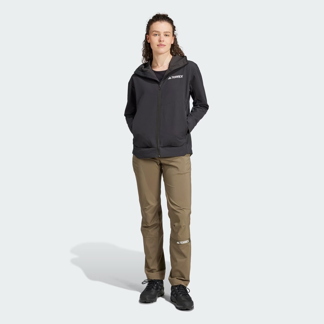 Adidas Terrex Womens Multi Softshell Jacket Black - pam pam