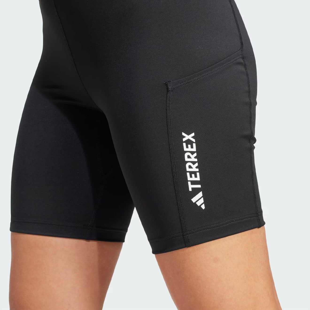 Adidas Terrex Womens WMT 8In Tight Short Black - pam pam