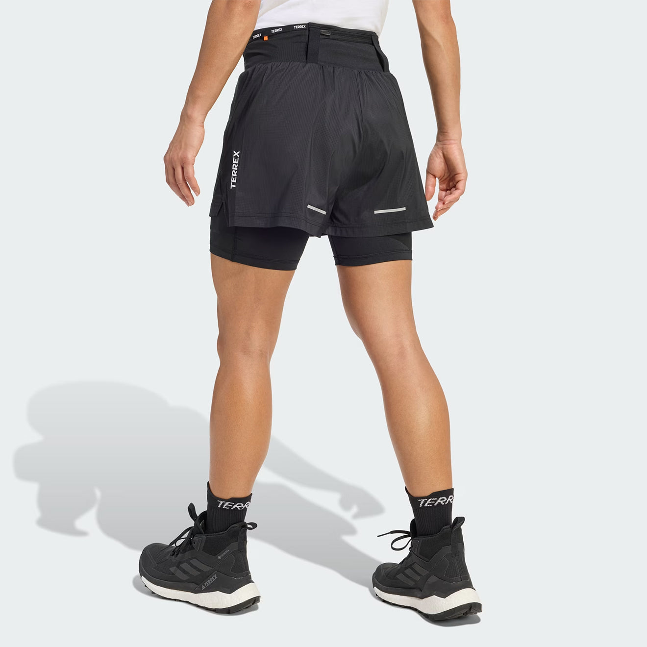 Adidas Terrex Womens Xploric 2 in 1 Shorts Black - pam pam