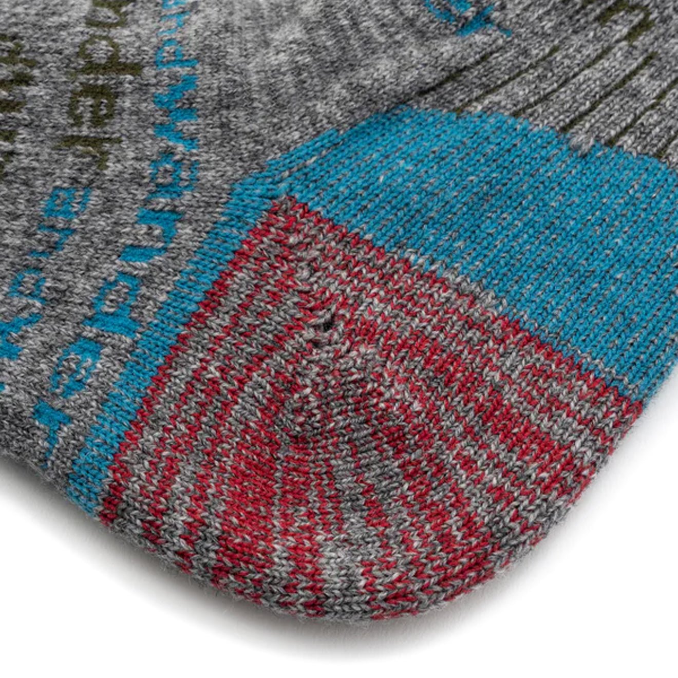 And Wander And Wander Wool Socks Light Grey - pam pam