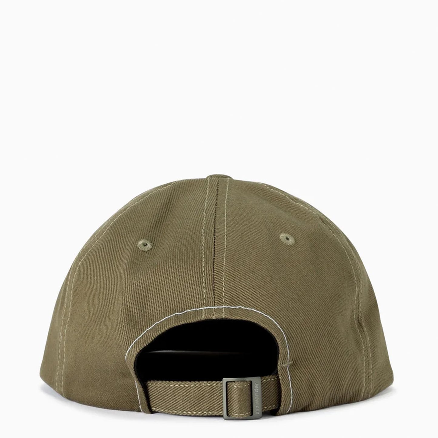 And Wander Cotton Twill Cap Khaki - pam pam