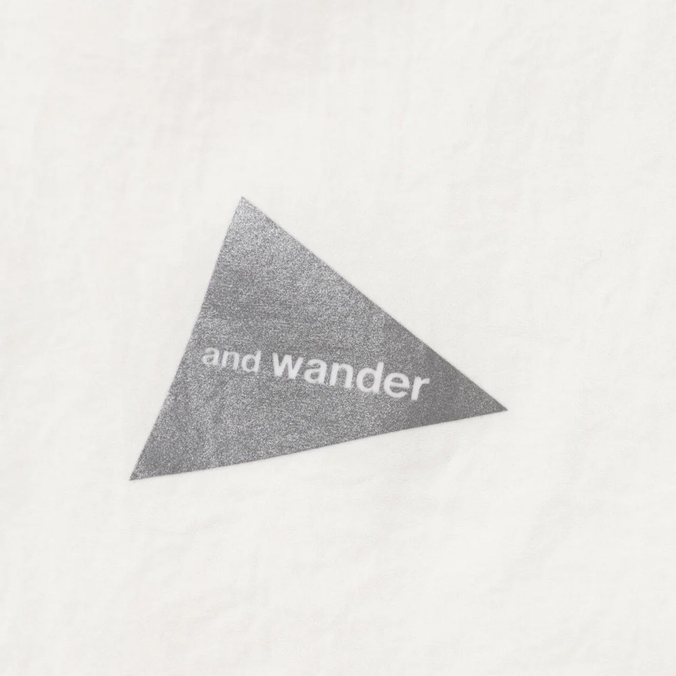 And Wander Womens Hybrid Warm Pocket L/S T-Shirt White