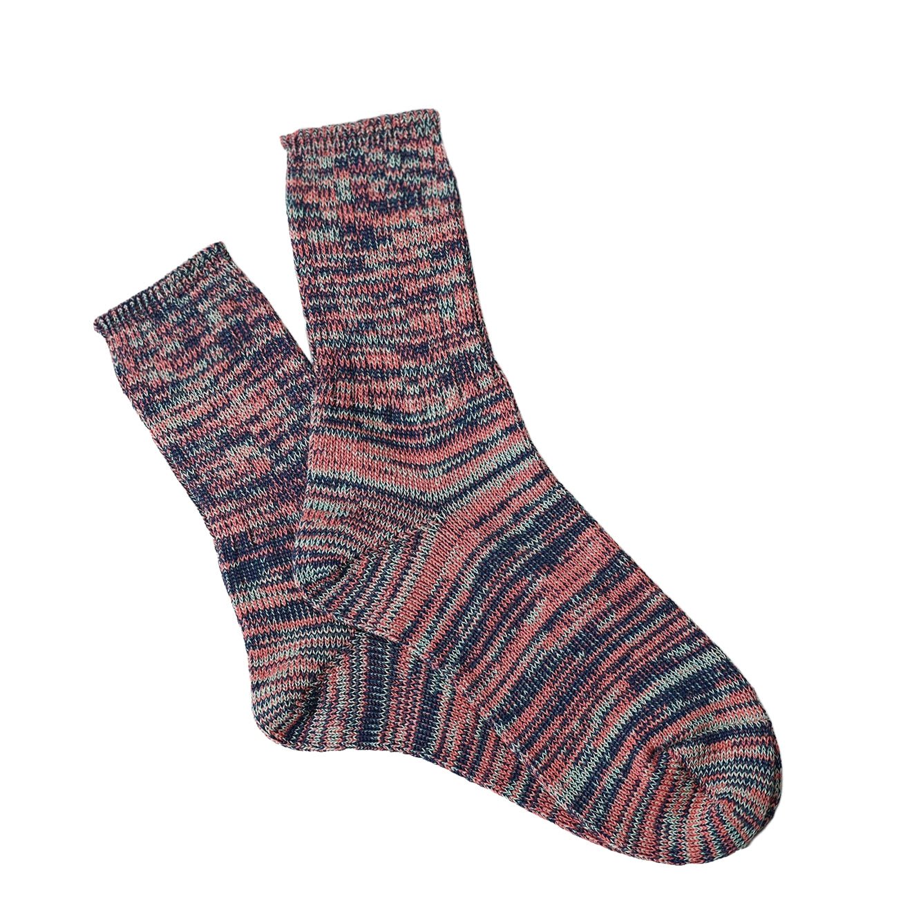 Anonymous Ism 3 Color Mix Half Socks Pink - pam pam