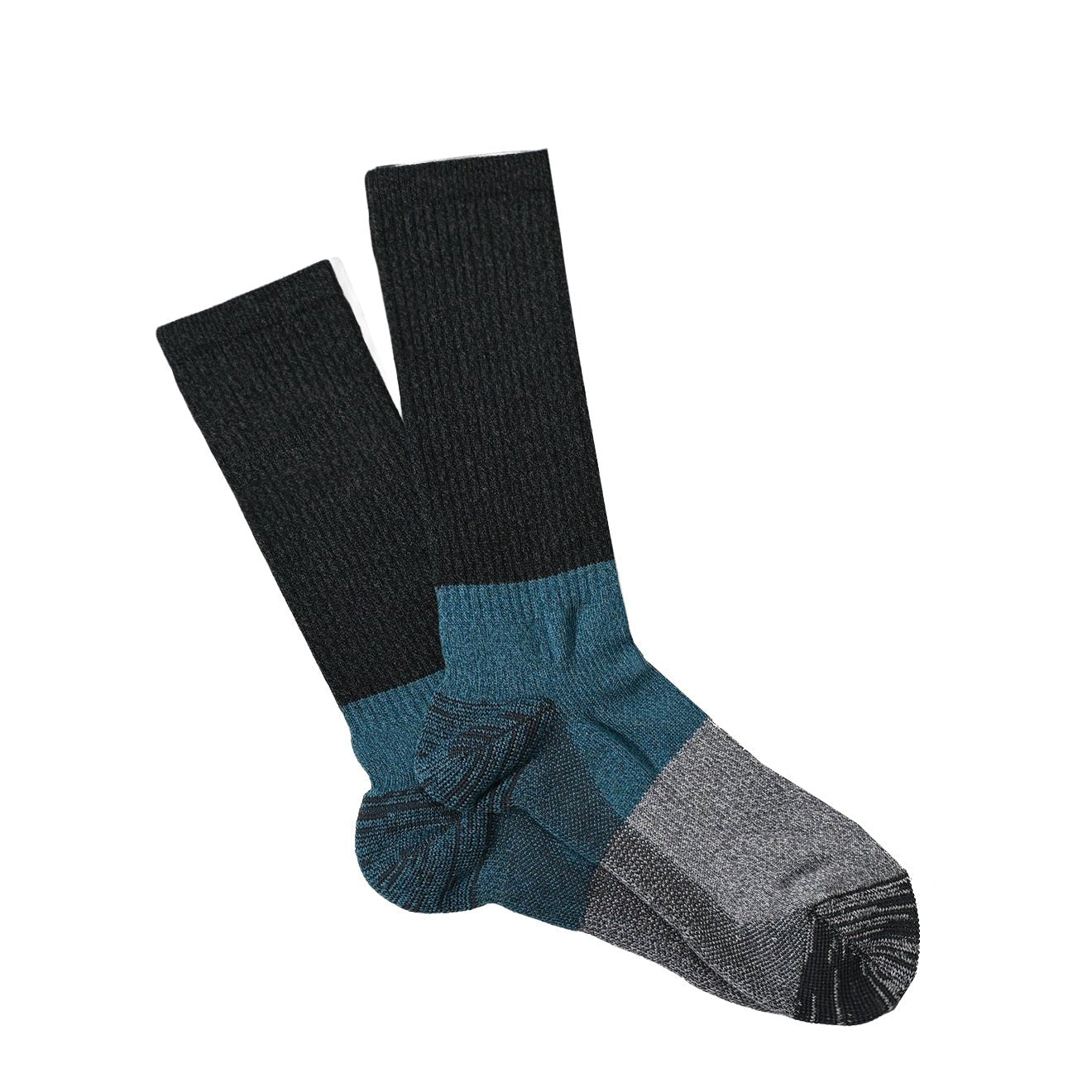 Anonymous Ism MOC Pile Crew Socks Charcoal - pam pam