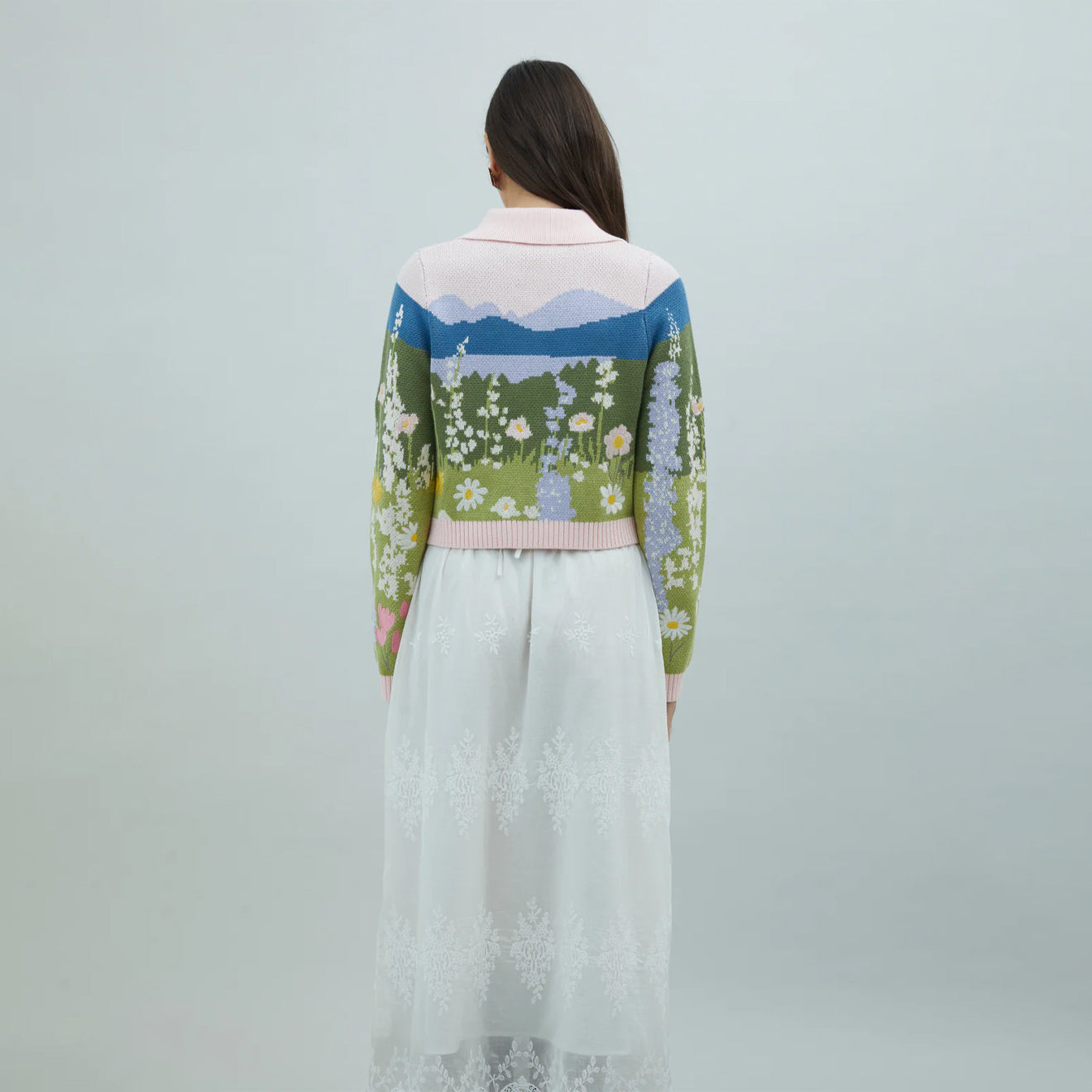 House of Sunny Sunset Blooms Tripper Blush - pam pam