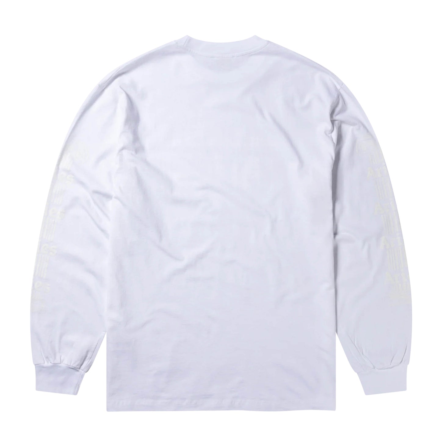 Aries Womens Ancient Temple LS Tee White - pam pam