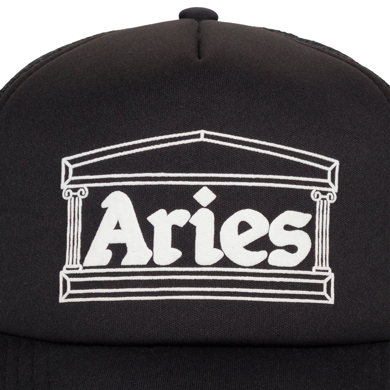 Aries Womens Temple Trucker Cap Black - pam pam