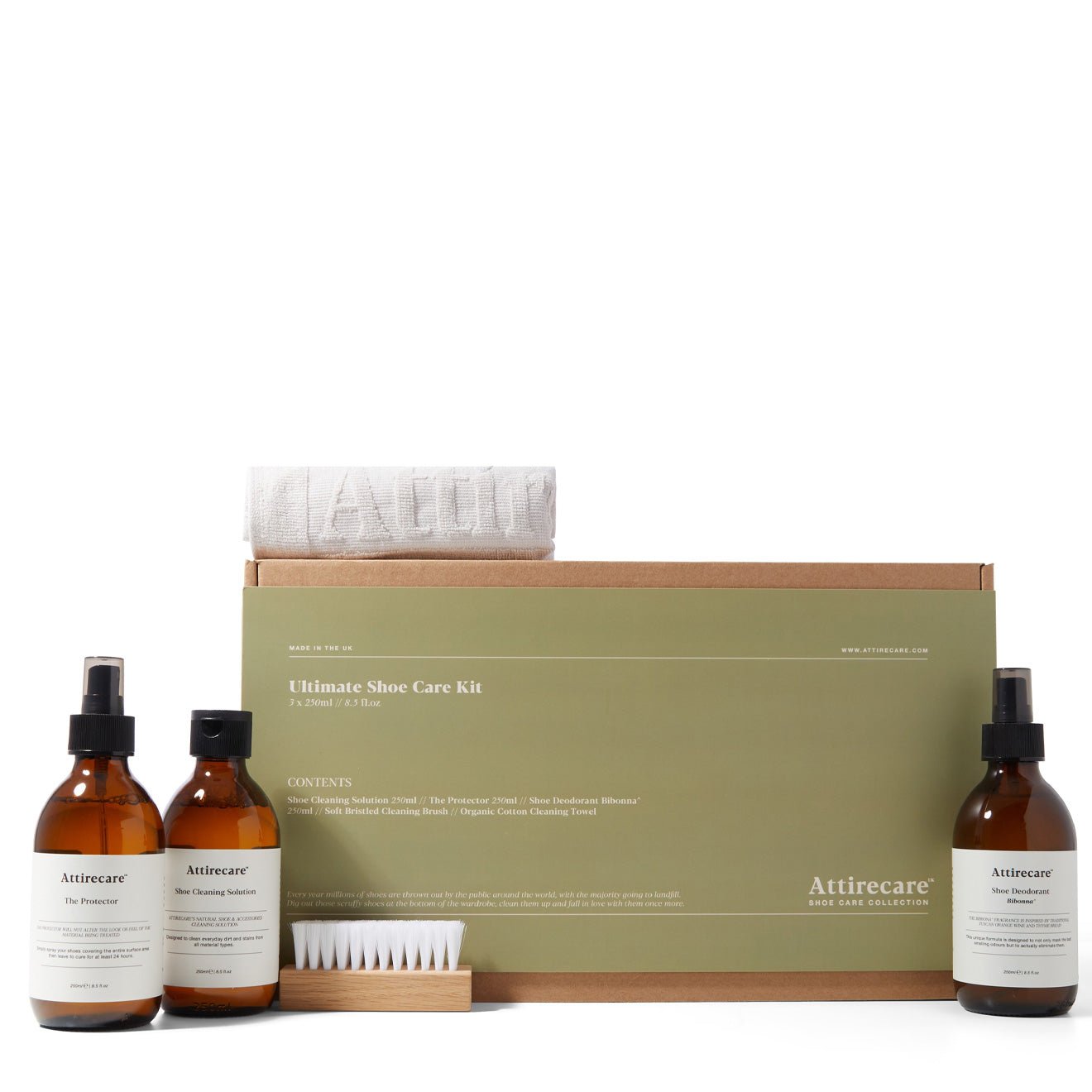 Attirecare Ultimate Shoe Care Kit 250ml - pam pam