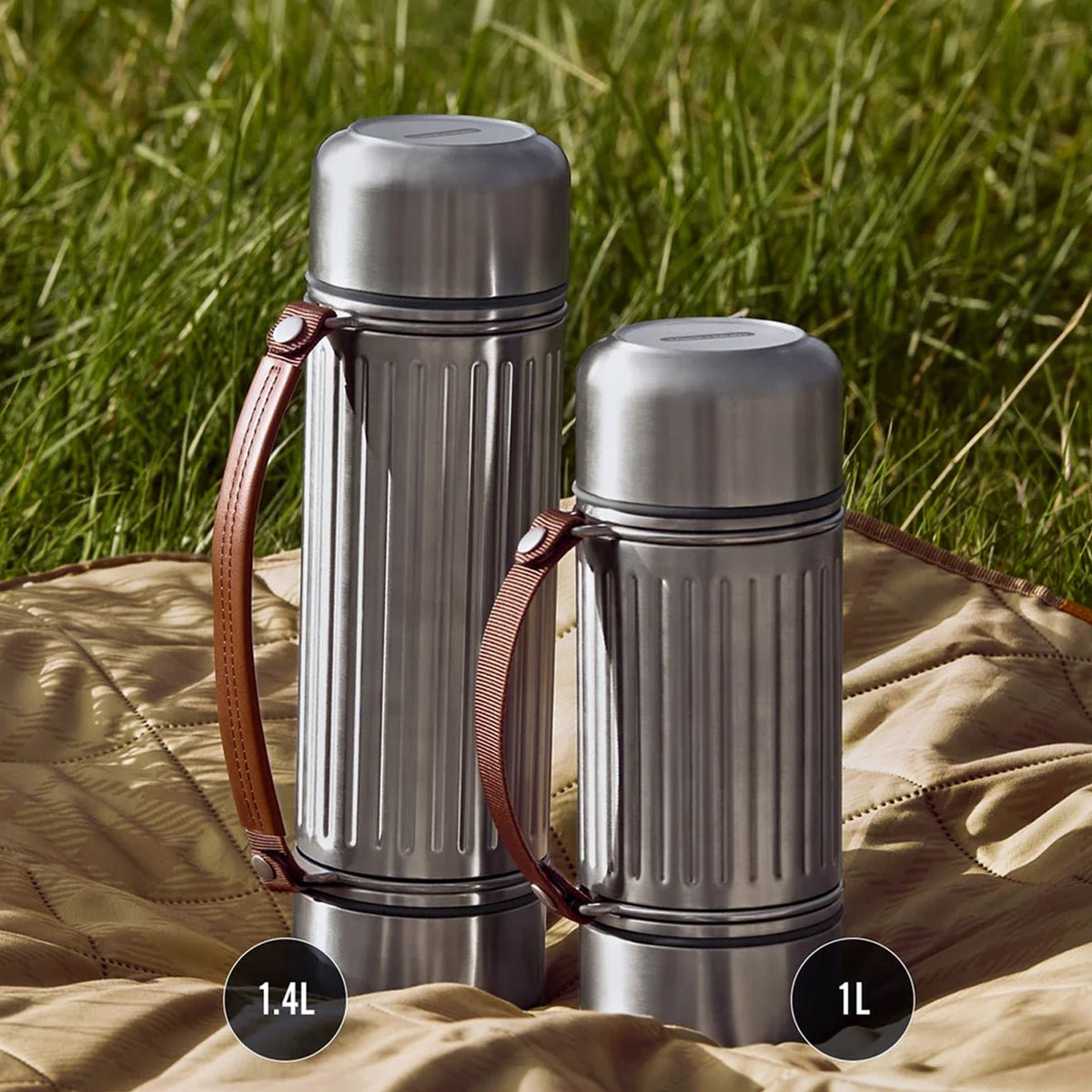 Black + Blum Explorer Flask Duo Large Stainless Steel