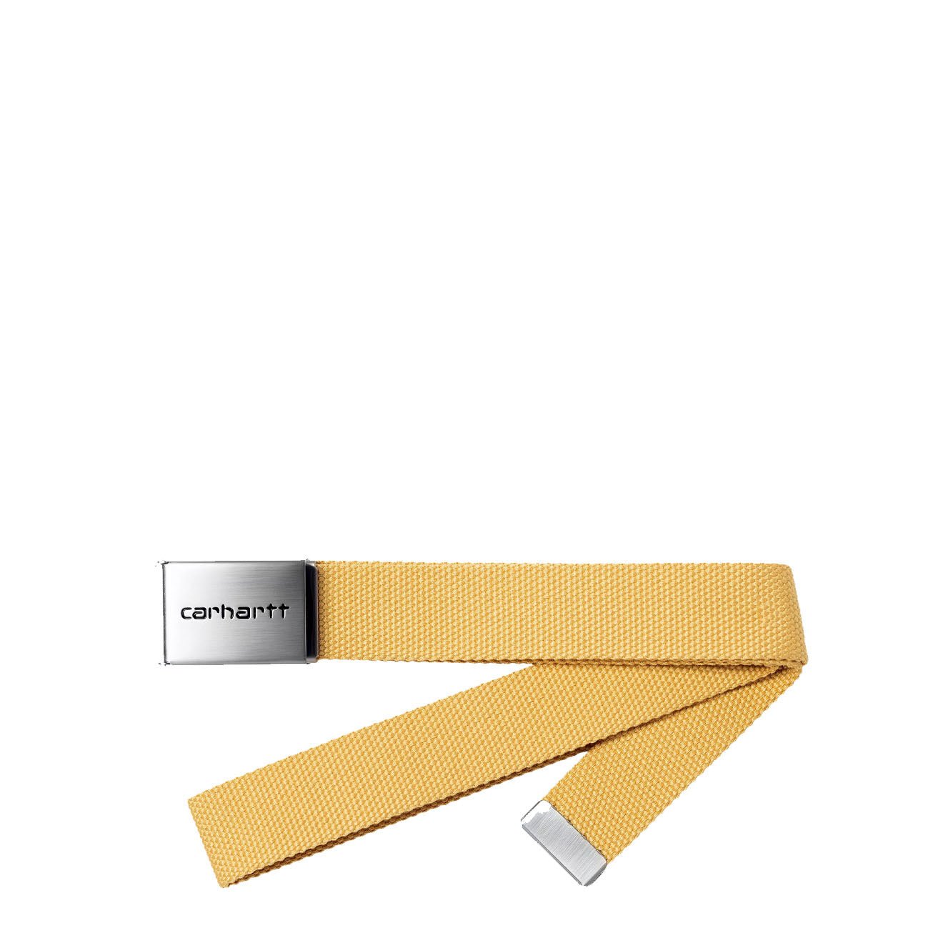 Carhartt WIP Clip Belt Chrome Air Yellow - pam pam