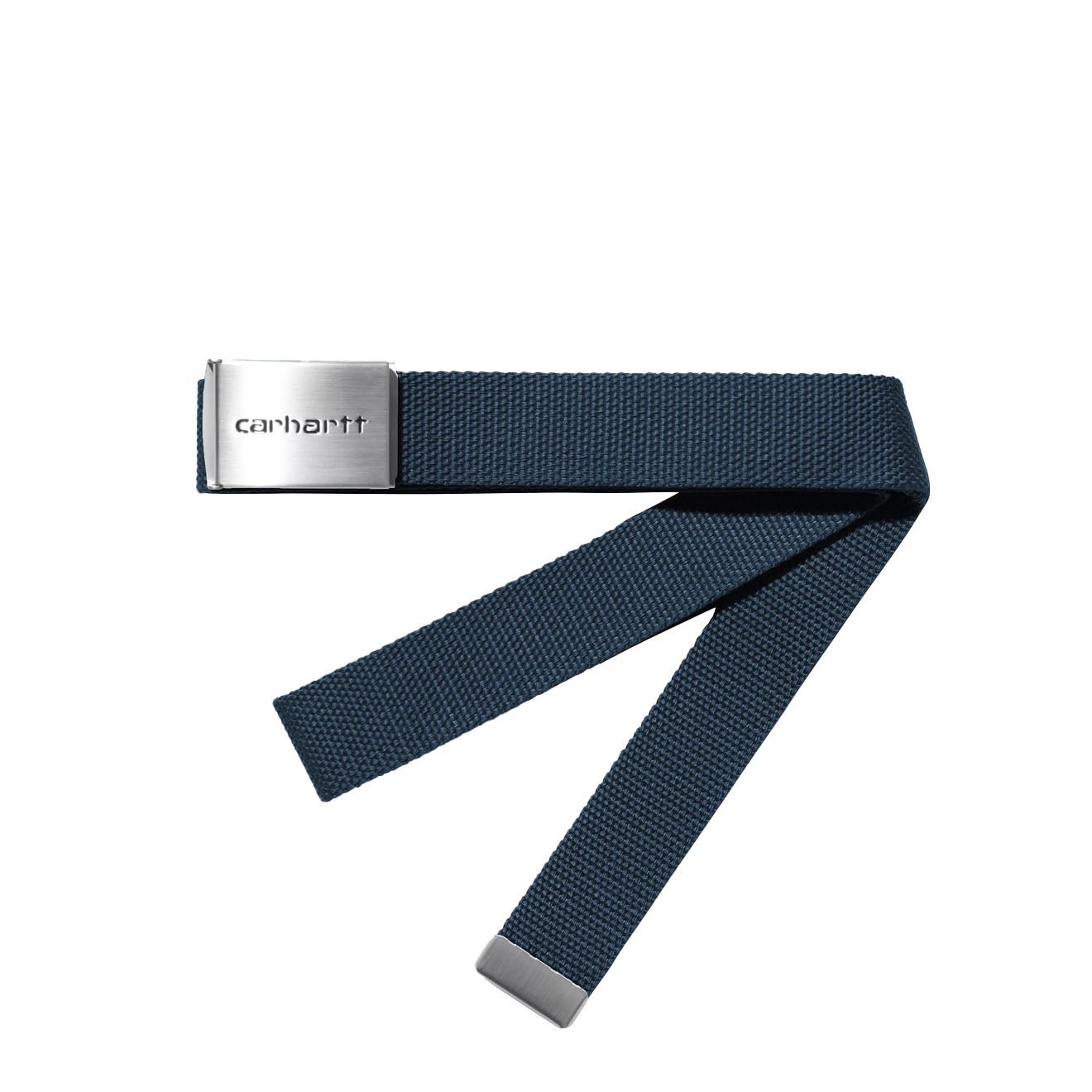 Carhartt WIP Clip Belt Chrome Ink - pam pam