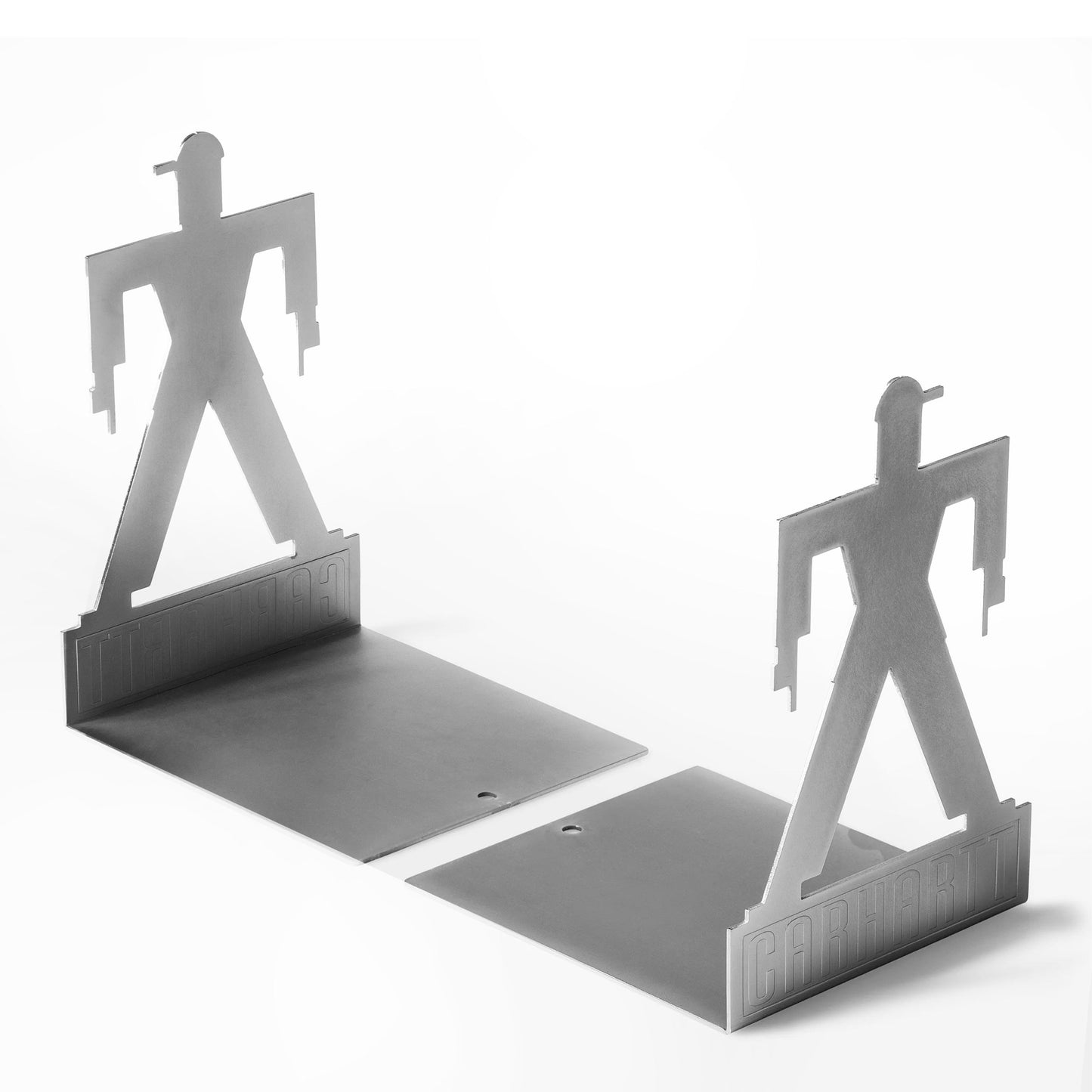Carhartt WIP Foundation Bookends Silver - pam pam