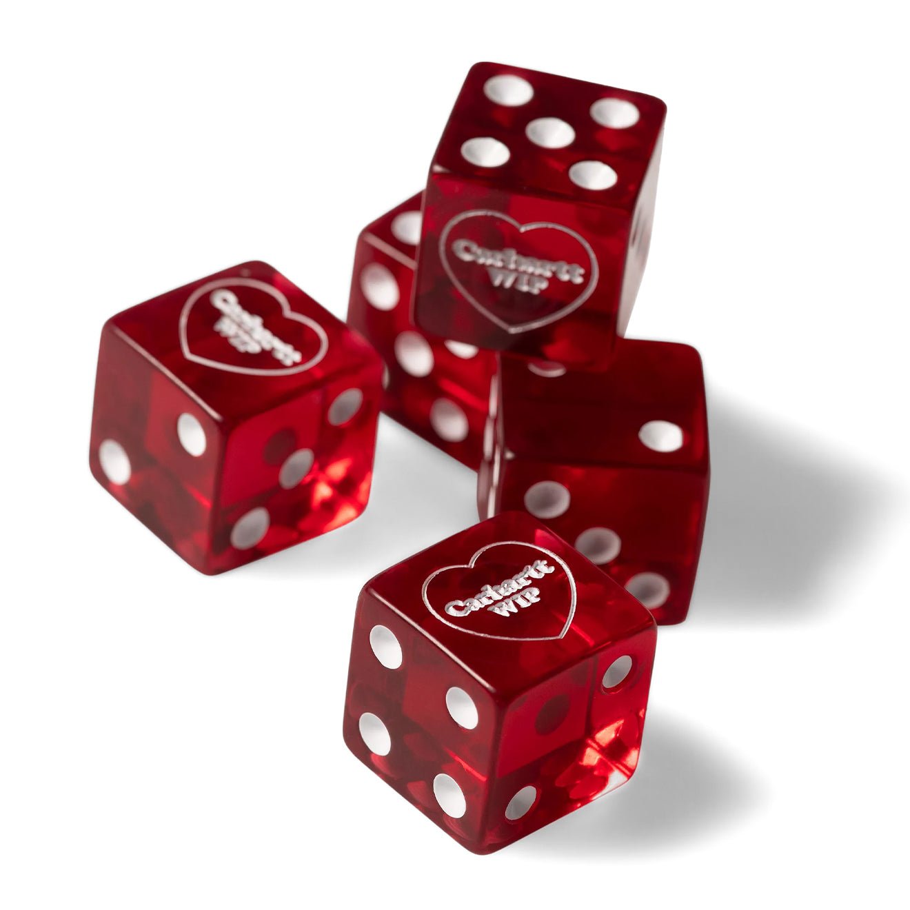 Carhartt WIP Heart Dice Set Scarlet - pam pam