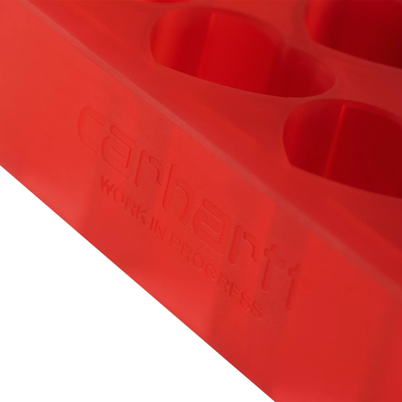 Carhartt WIP Heart Ice Cube Tray Scarlet - pam pam