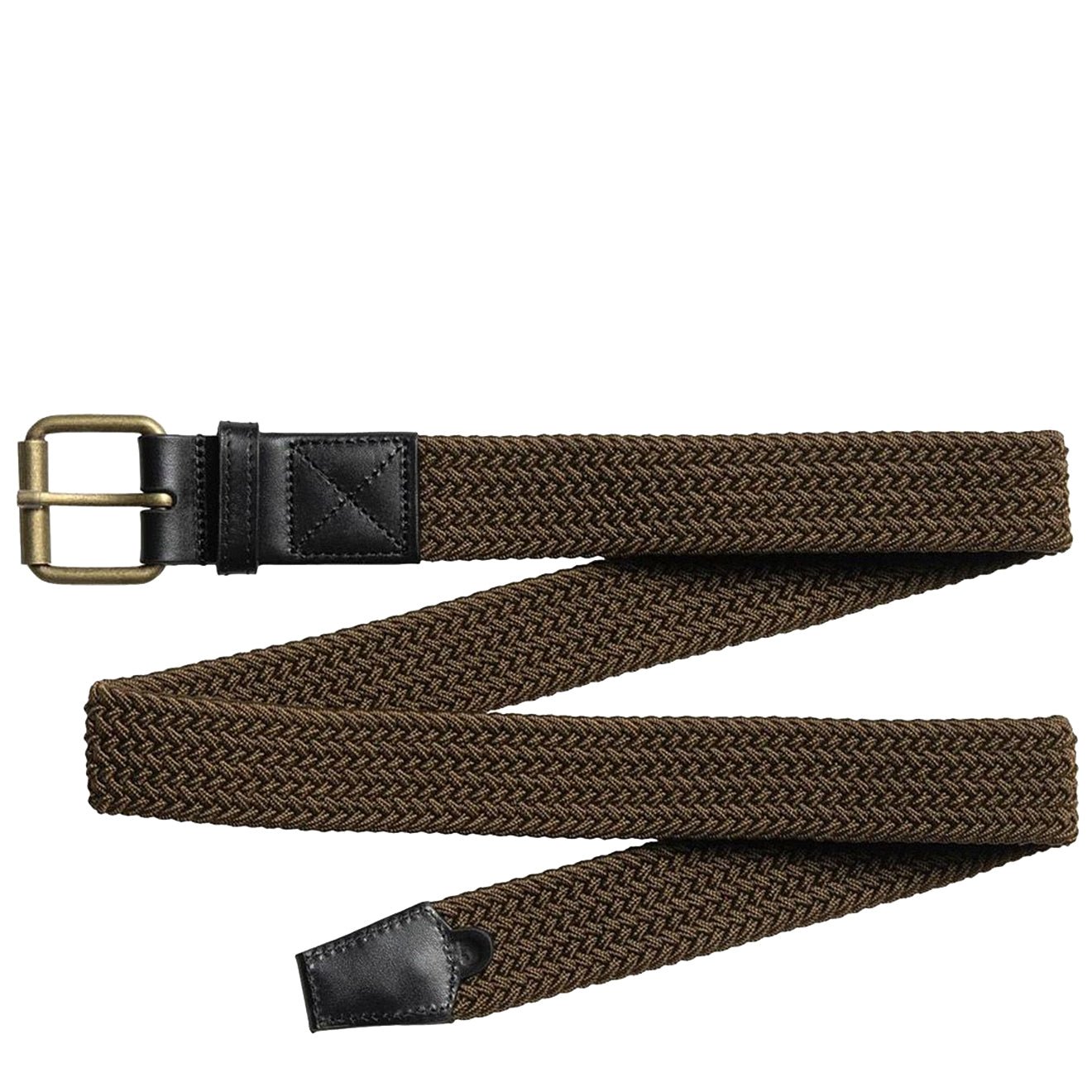 Carhartt WIP Jackson Belt Chocolate / Black - pam pam