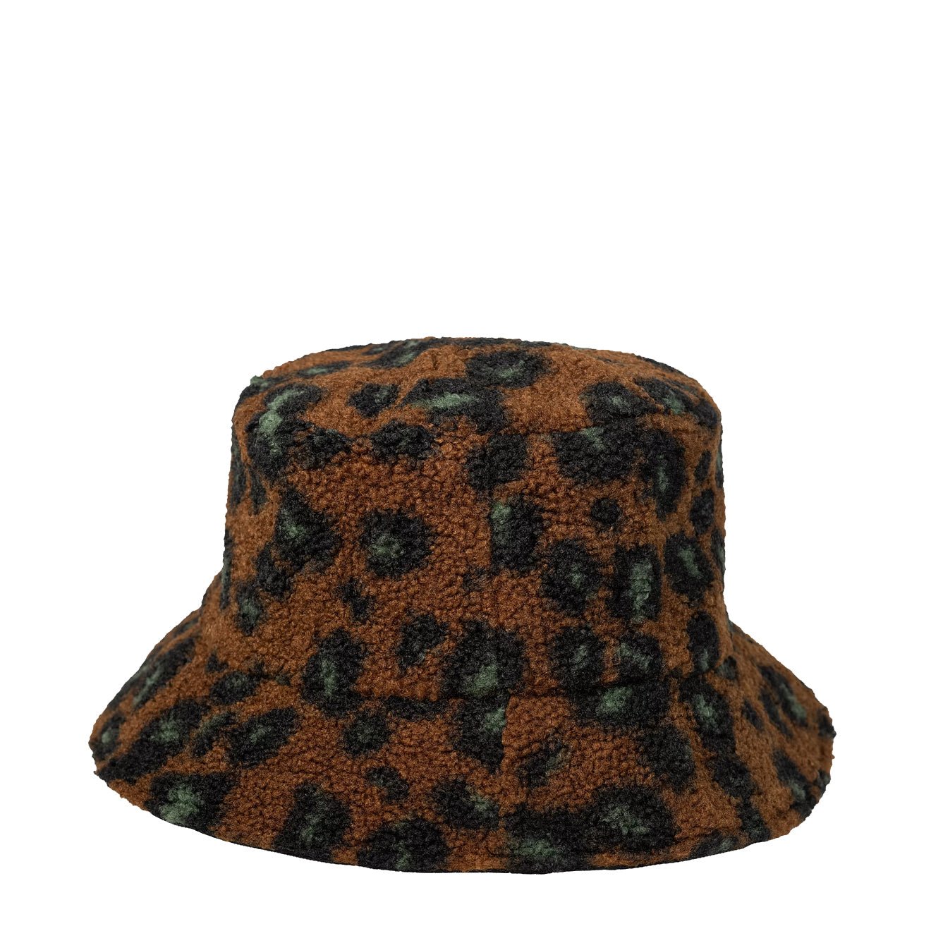 Carhartt WIP Orla Bucket Hat Camo Leo Jacquard Tamarind / Black - pam pam