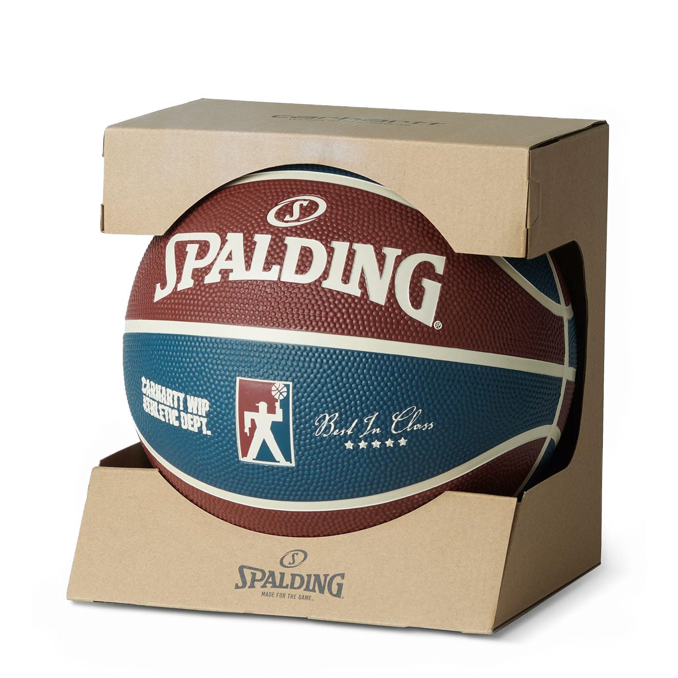 Carhartt WIP Spalding for Carhartt WIP Basketball Mulberry / Dusky Blue / Naturel - pam pam