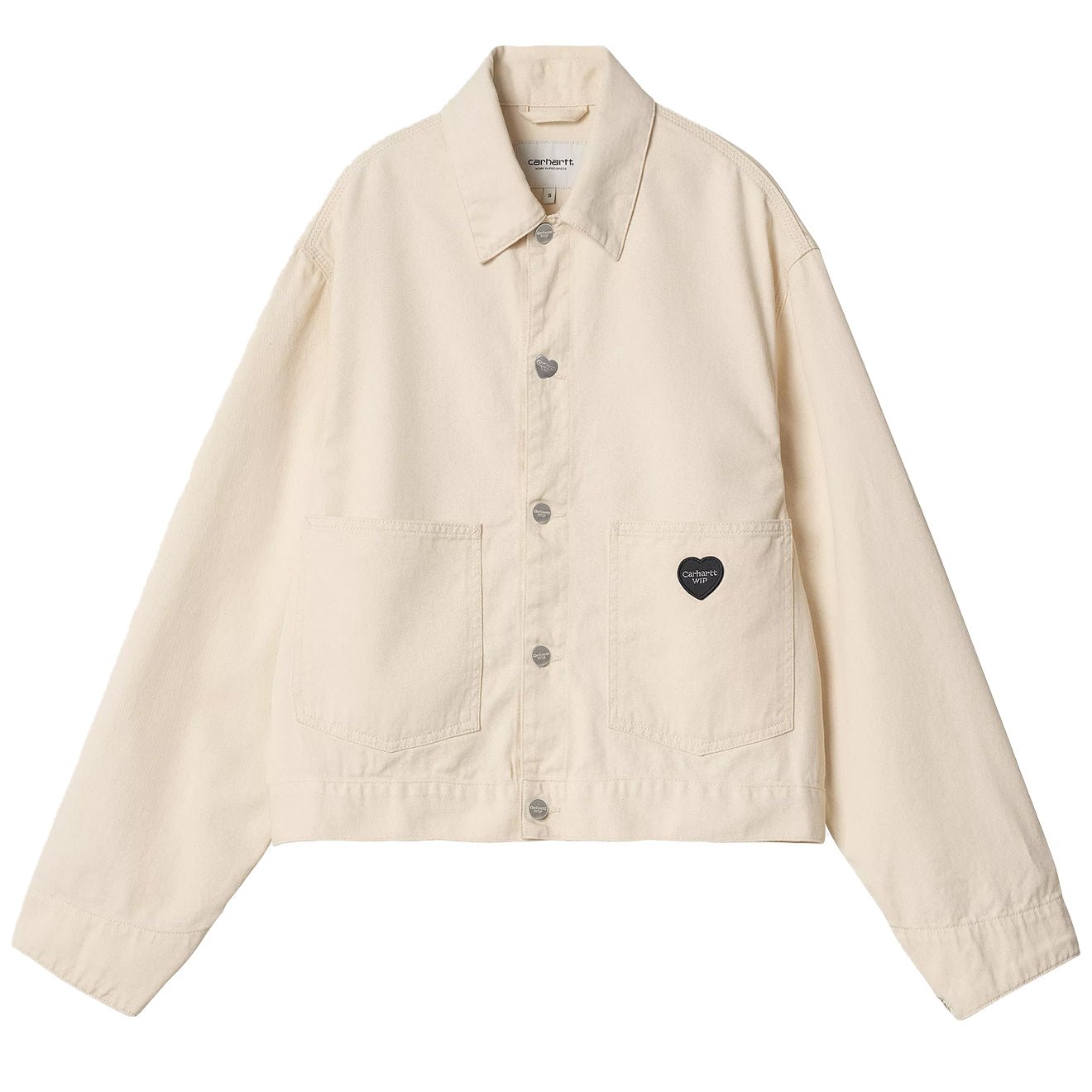 Carhartt WIP Womens Drewe Jacket Natural Rinsed - pam pam
