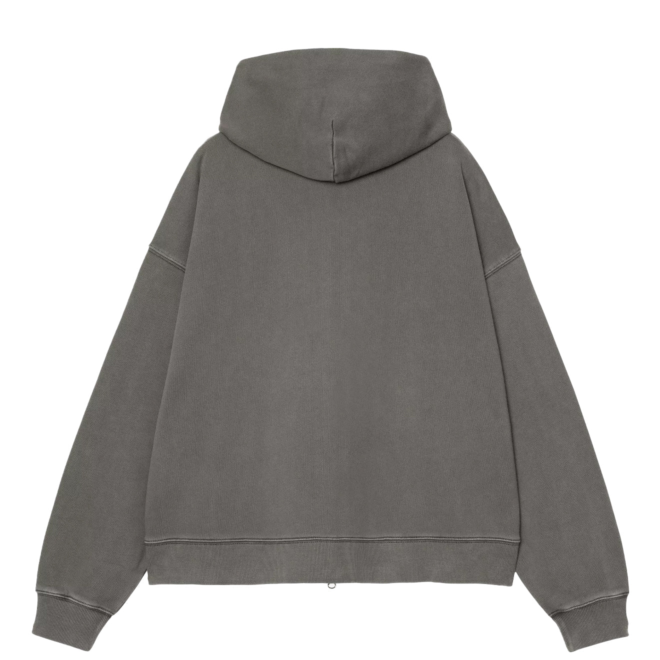 Carhartt WIP Womens Hooded Benton Jacket Graphite Garment Dyed - pam pam