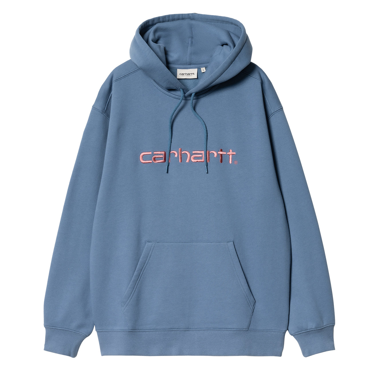Carhartt WIP Womens Hooded Sweat Sorrent Glassy Pink