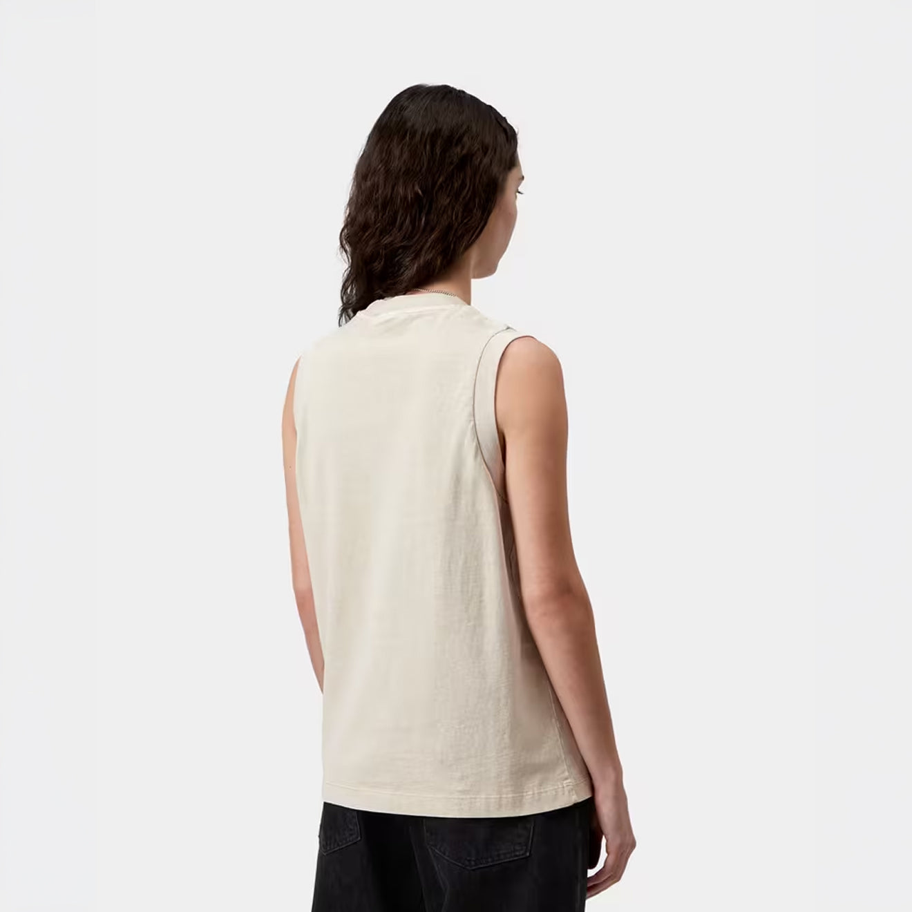 Carhartt WIP Womens Nelson A-Shirt Stone Garment Dyed