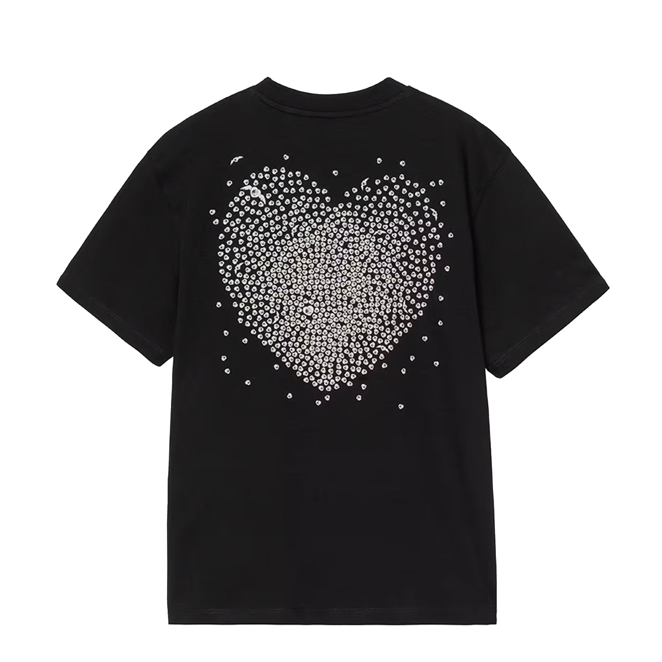 Carhartt WIP Womens S/S Hearts Of Hartts T-S Black - pam pam