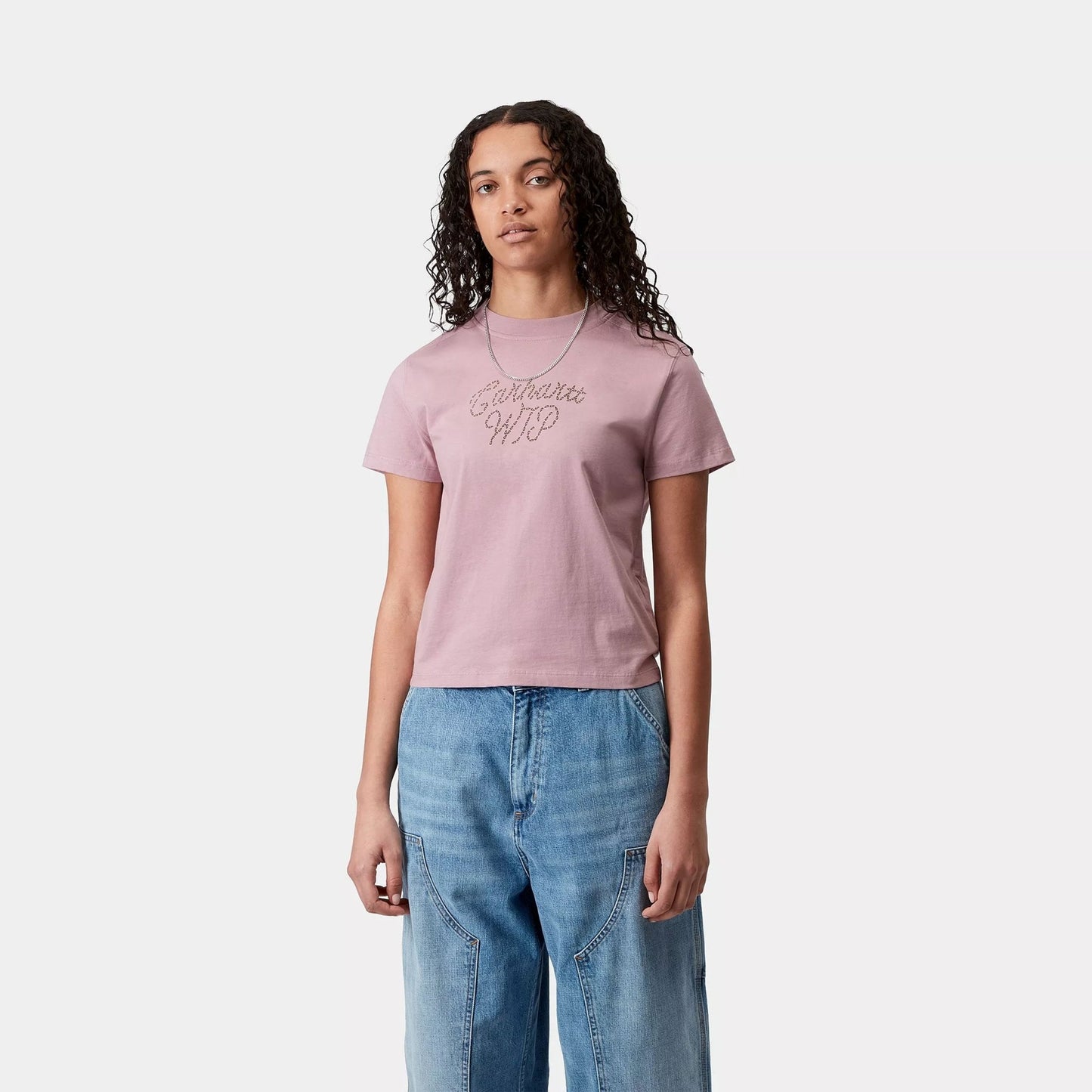 Carhartt WIP Womens S/S Sunflower T-Shirt Hortensia - pam pam