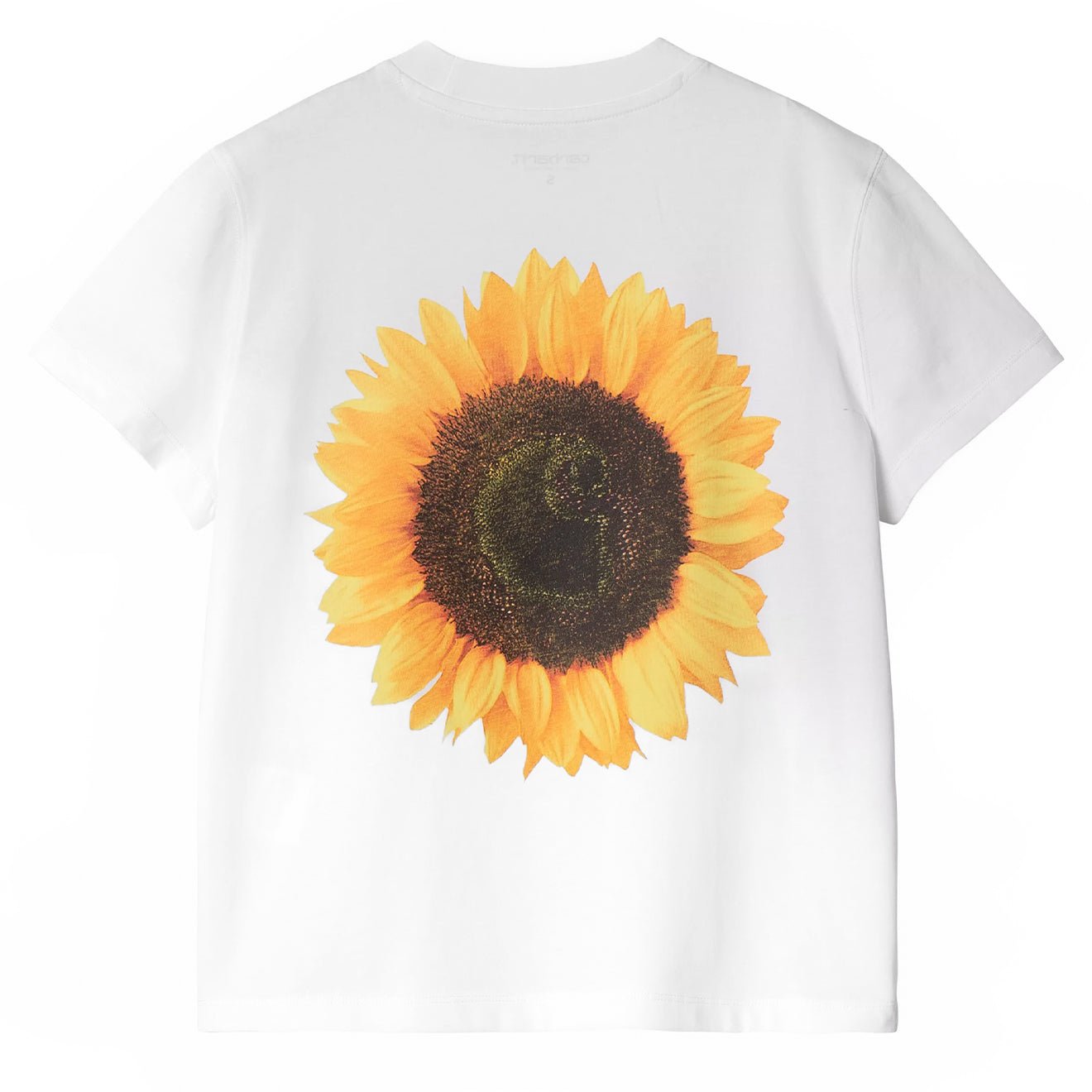 Carhartt WIP Womens S/S Sunflower T-Shirt White - pam pam