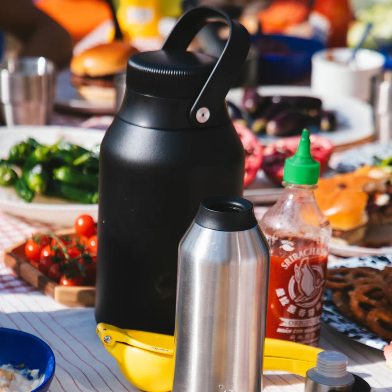 Chillys Big Mouth 2 Litre Bottle Abyss Black - pam pam