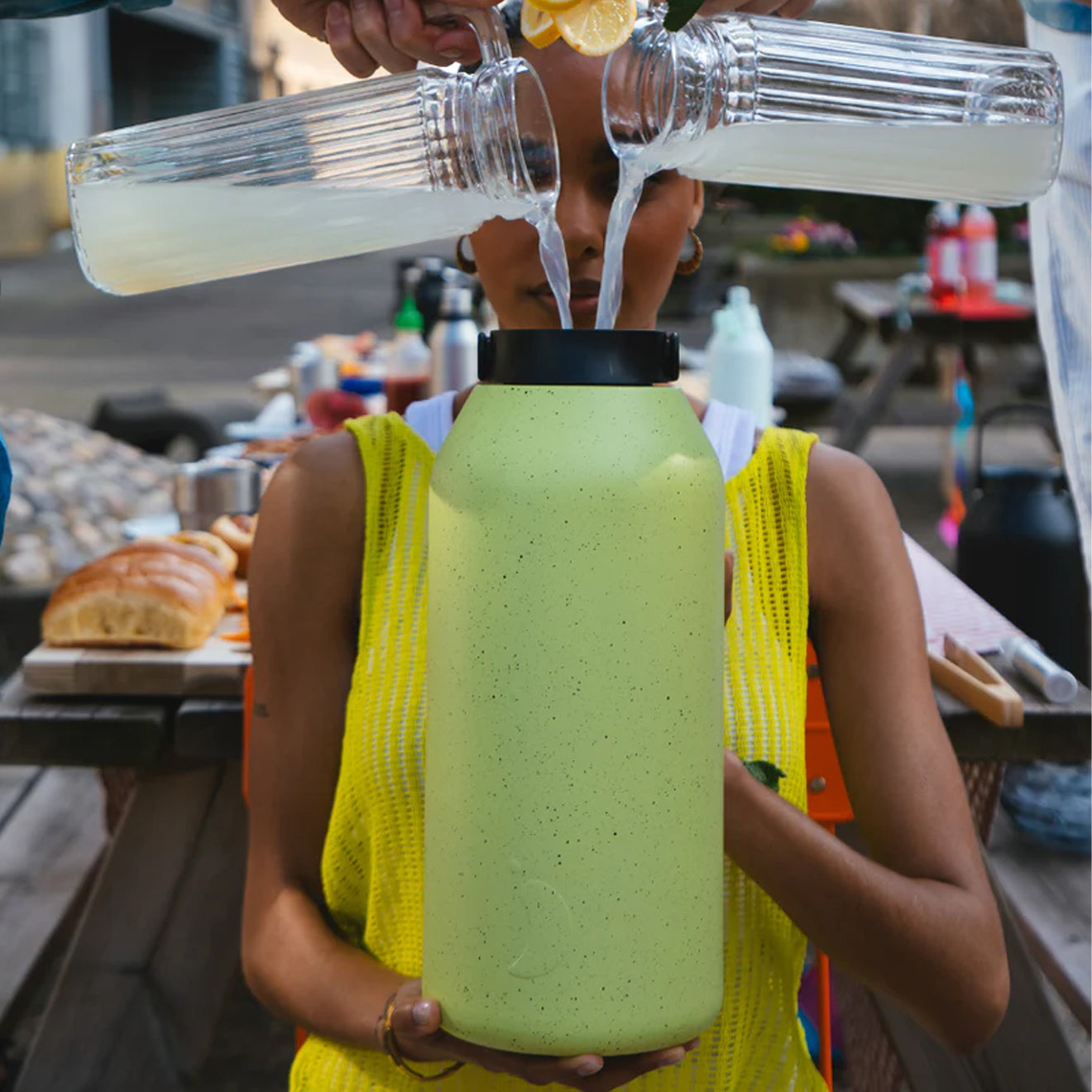 Chillys Big Mouth Bottle 4 Litre Lime Lite Flexk - pam pam