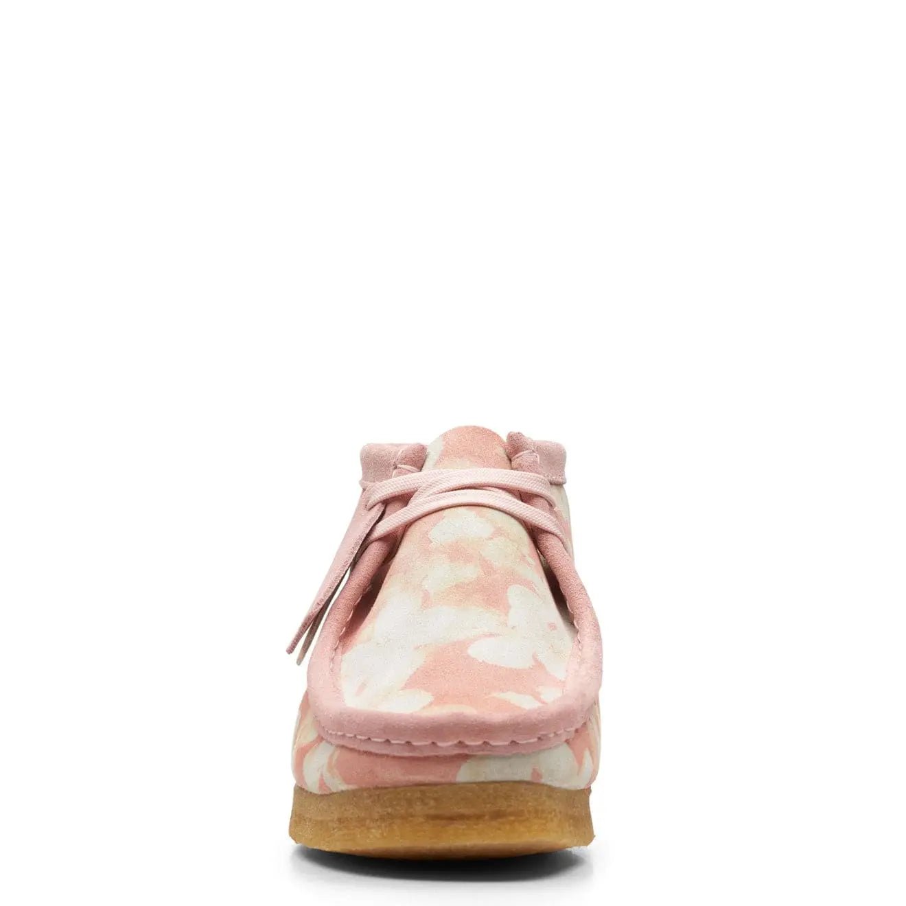 Clarks Originals Wallabee Boot Pink Floral - pam pam