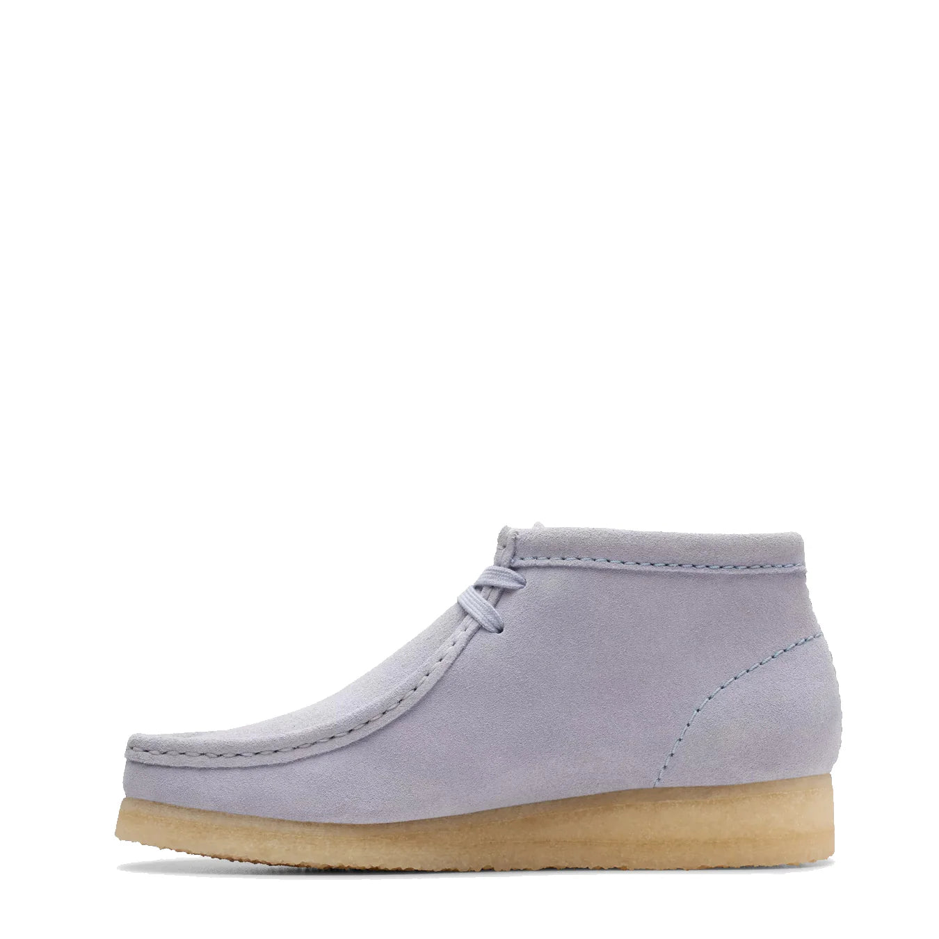 Clarks Originals Womens Wallabee Boot Cloud Grey Suede - pam pam